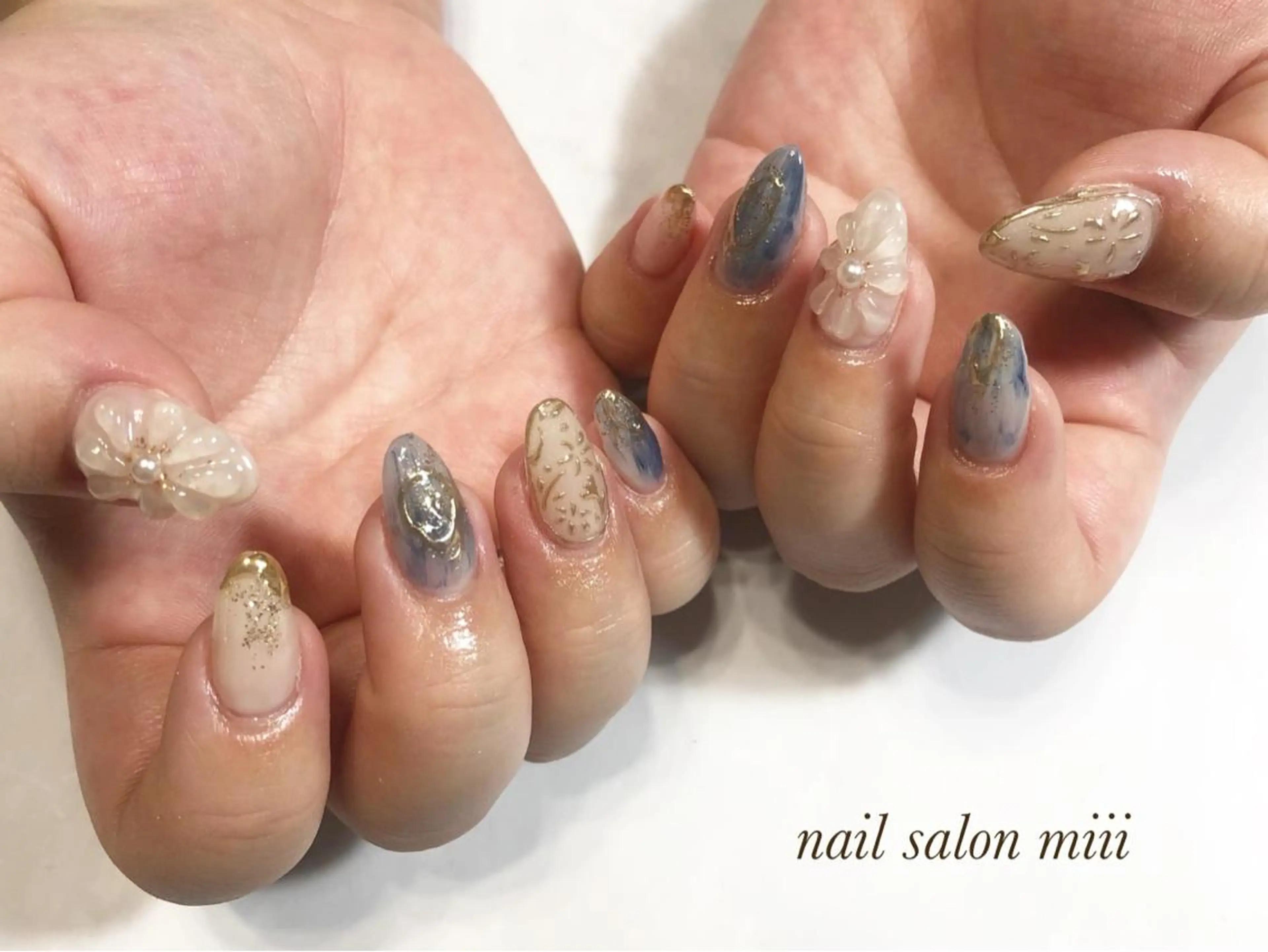 ネイル アートネイル ハンドネイル フットネイル salon miii Kanekoのネイルデザイン