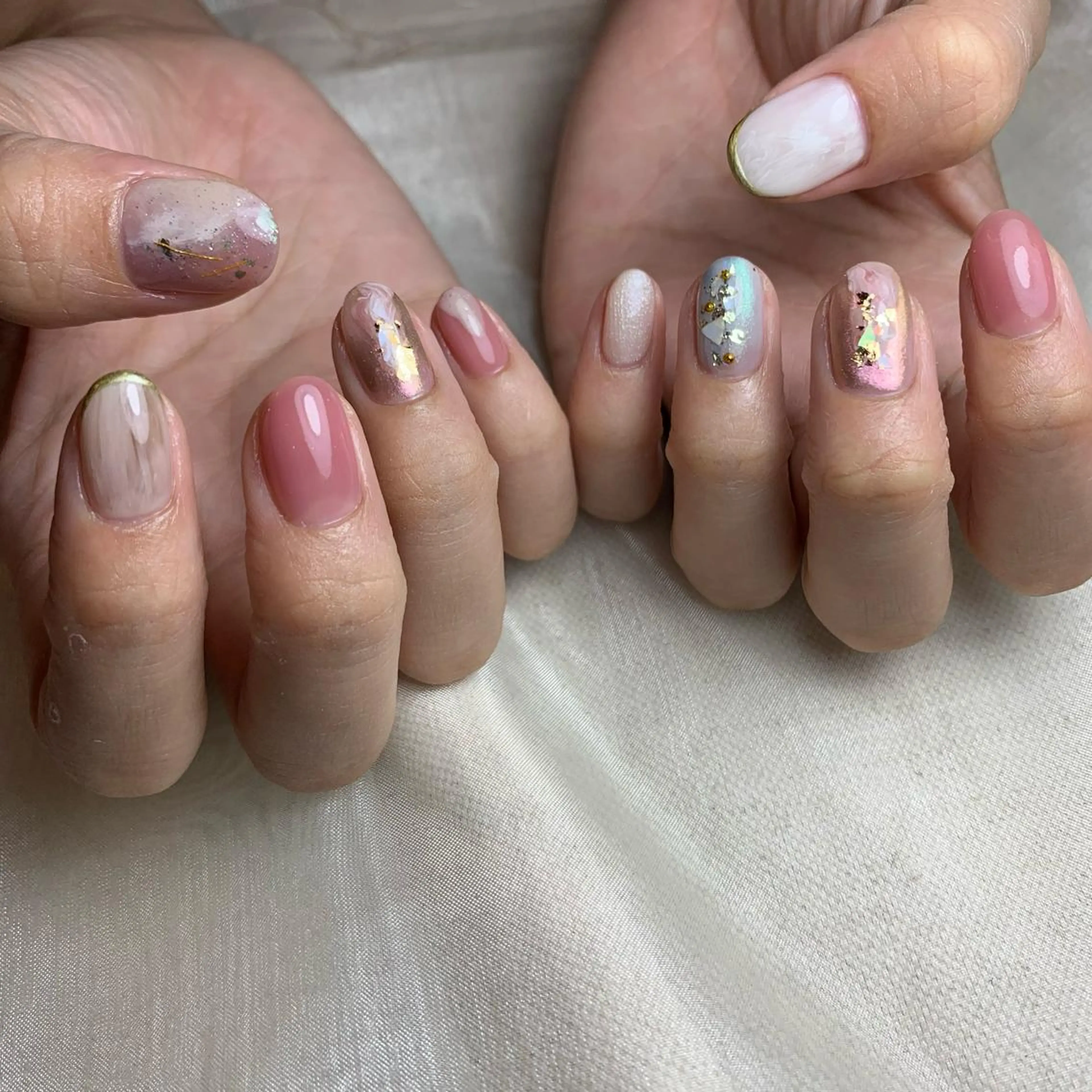 ネイル ハンドネイル repos~ルポ~所属・里見 麗のネイルデザイン