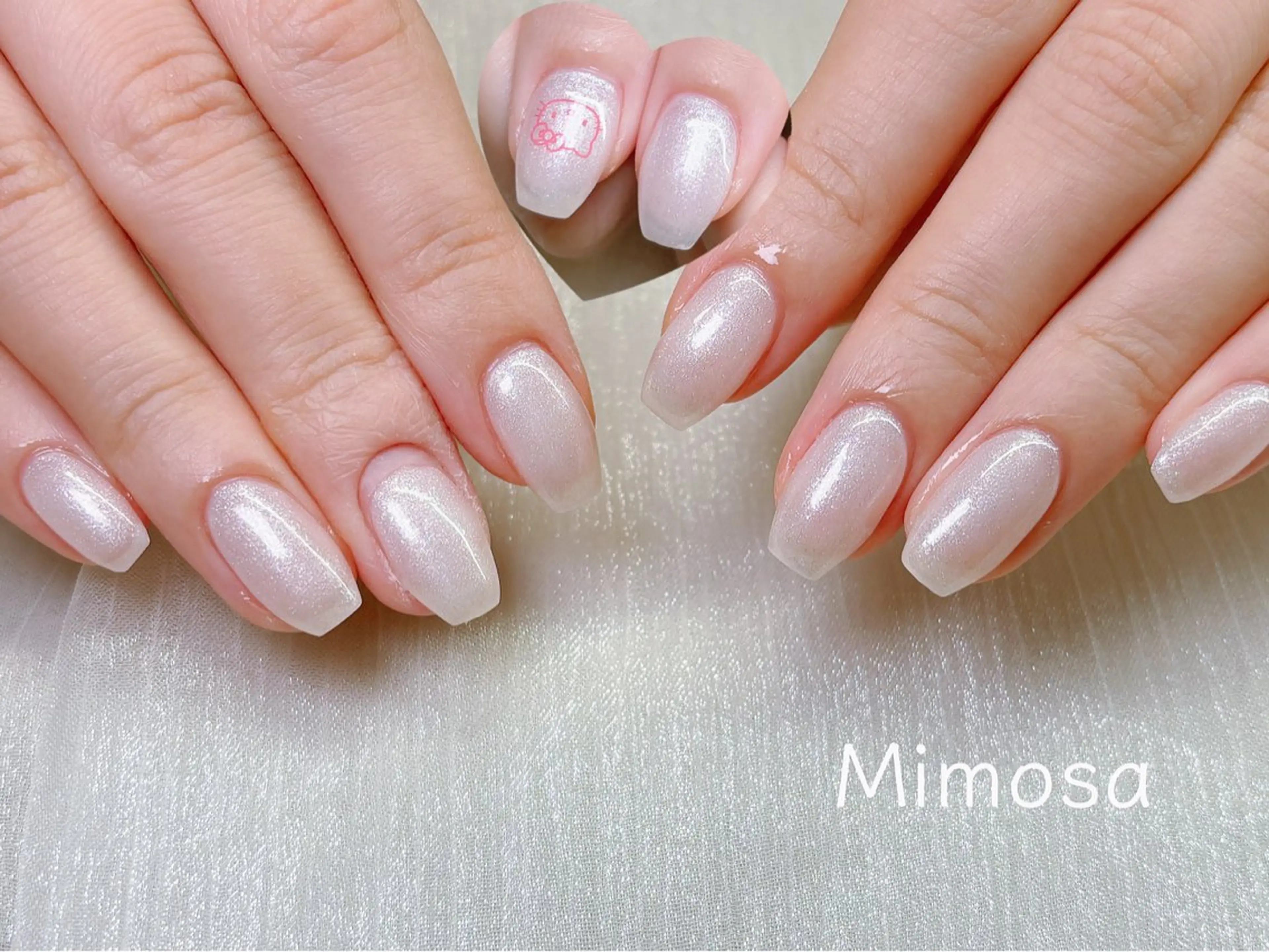 ネイル ハンドネイル 💛Mimosa💛 吉祥寺のネイルデザイン