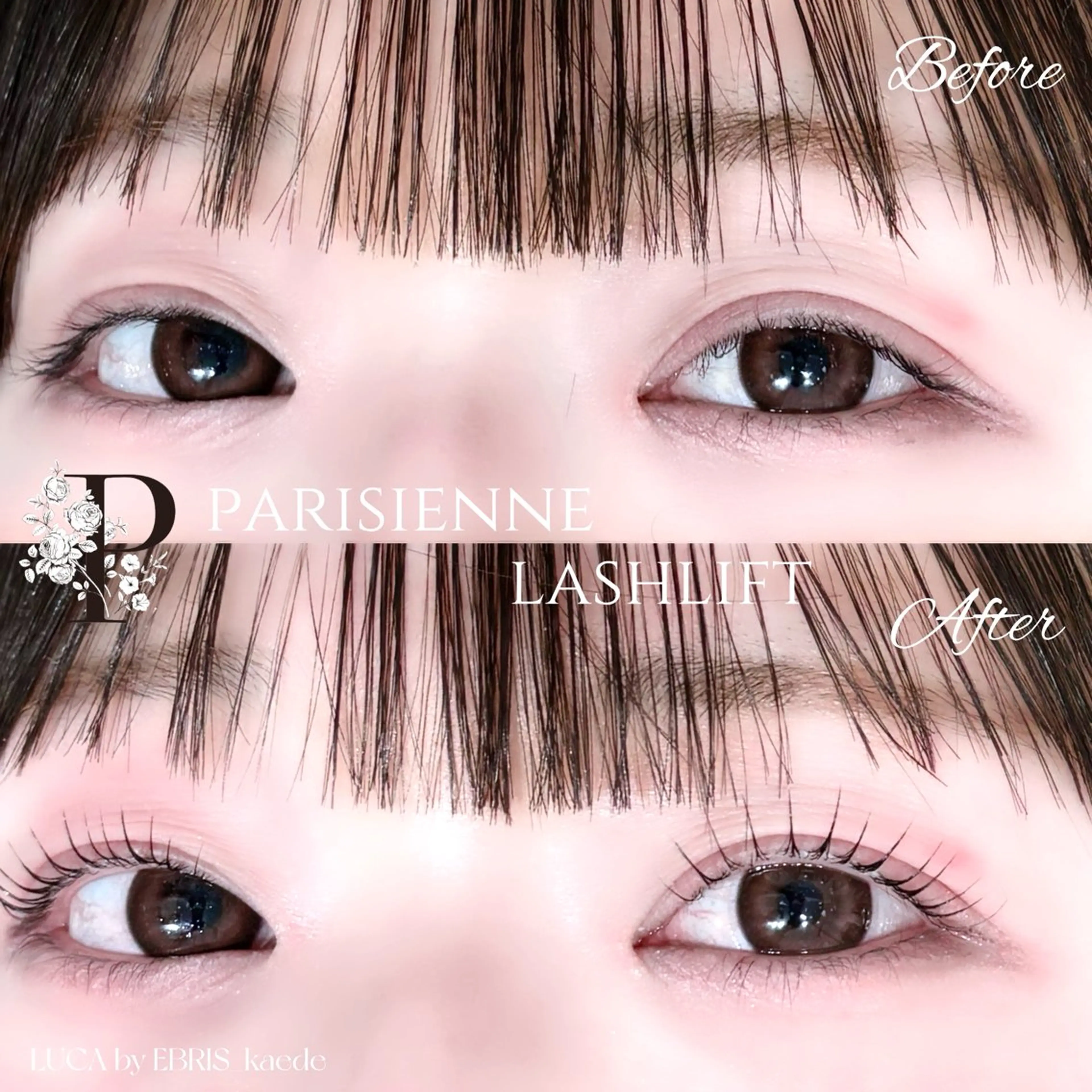 マツエク・マツパ パリジェンヌラッシュリフト 一重×まつ毛パーマ マツパ KAEDE☾ 浦和/まつ毛&眉毛のマツエク・マツパデザイン