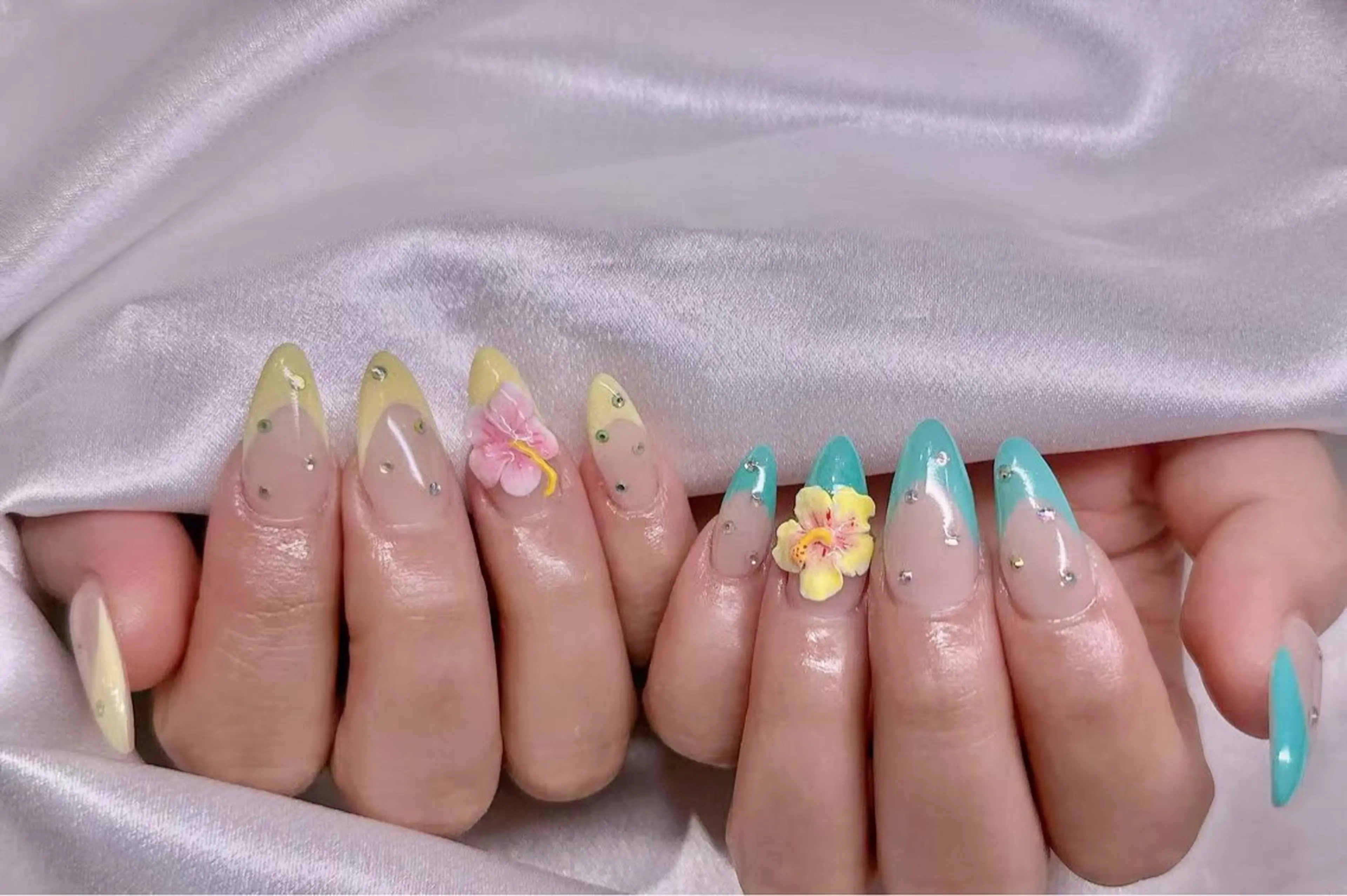 ネイル 長さだし専門店 M2　rikaのネイルデザイン