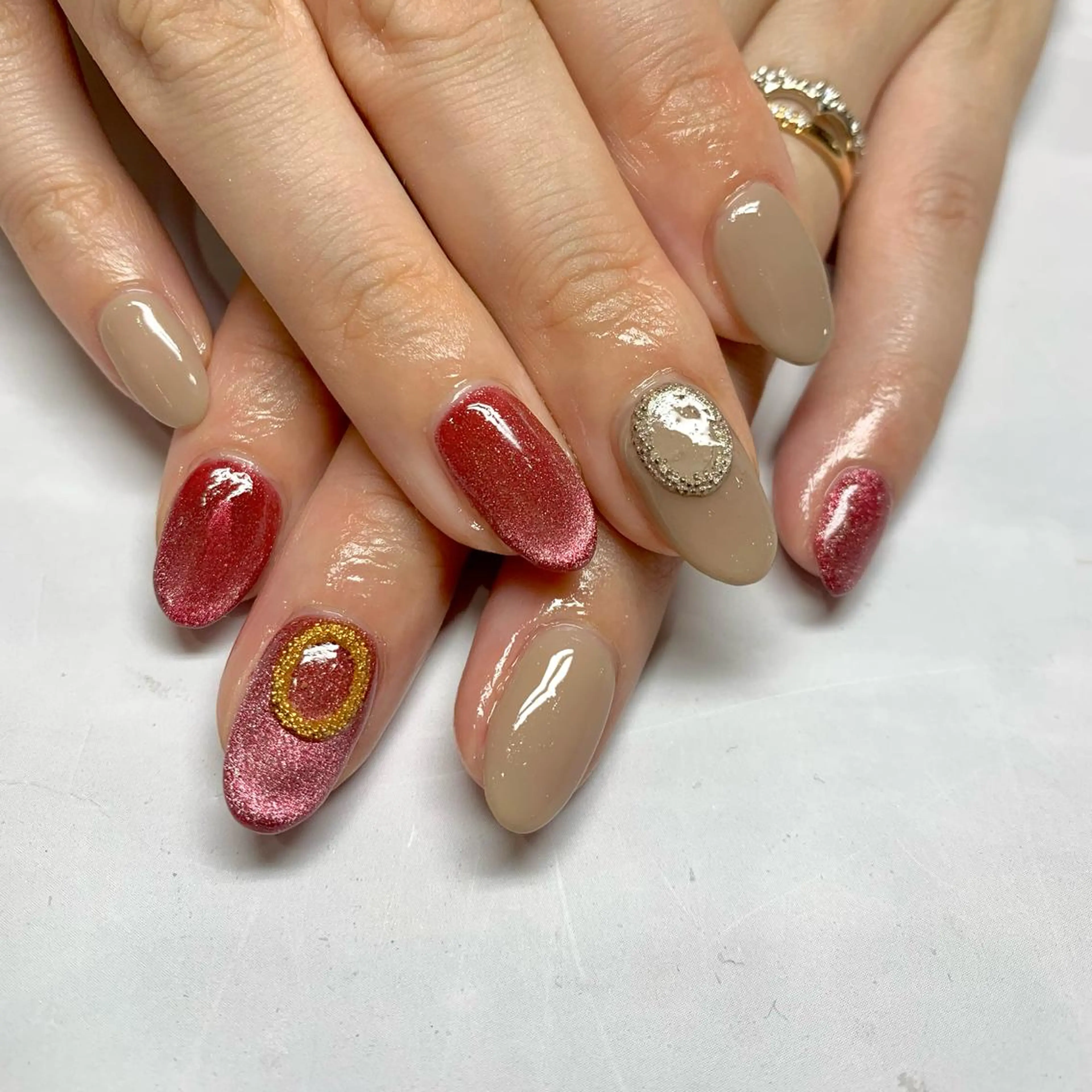 ネイル ハンドネイル nail atelier  new moon所属・森 貴子のネイルデザイン