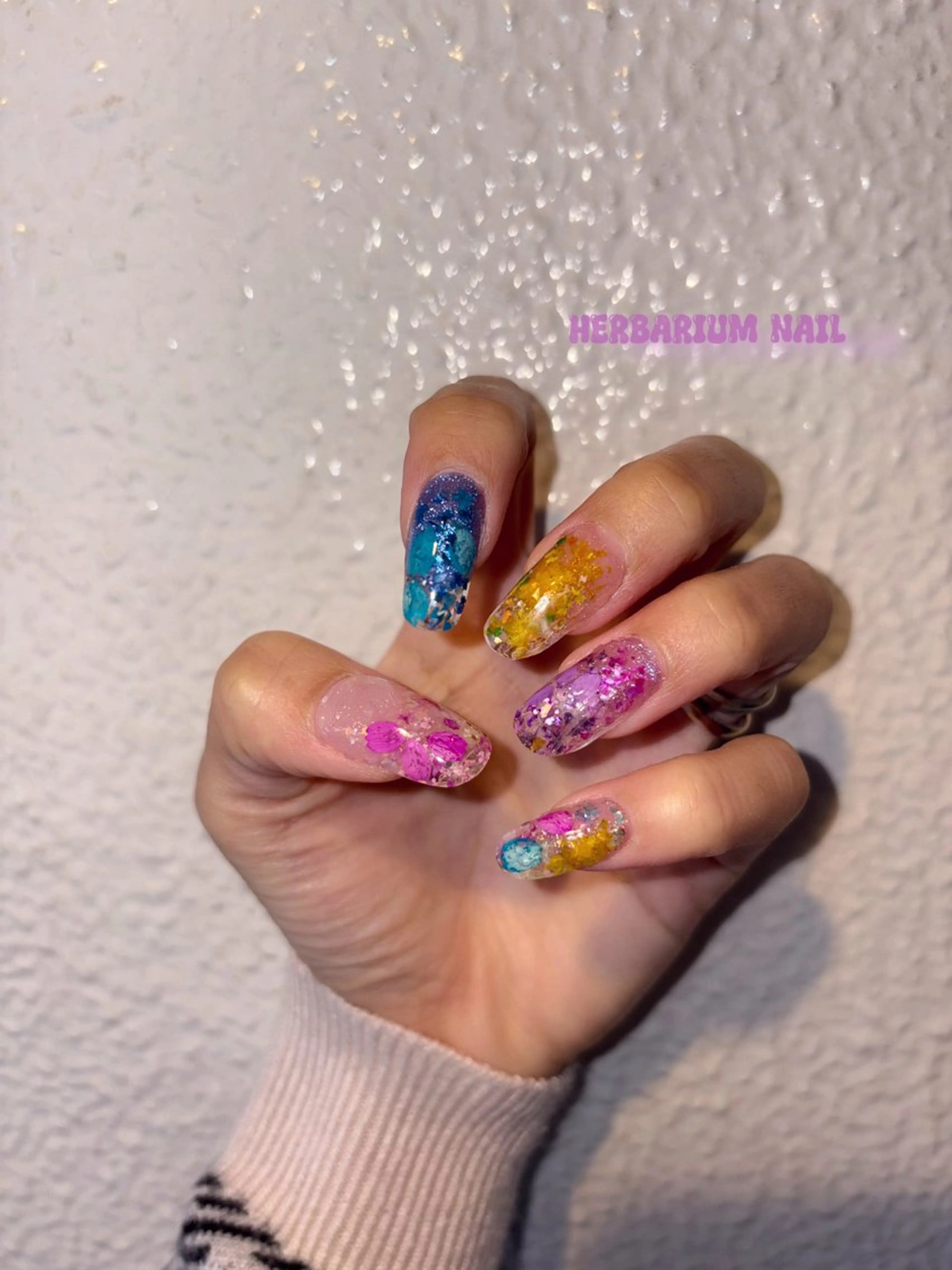 ネイル 長さ出し aiairoom nail💅のネイルデザイン