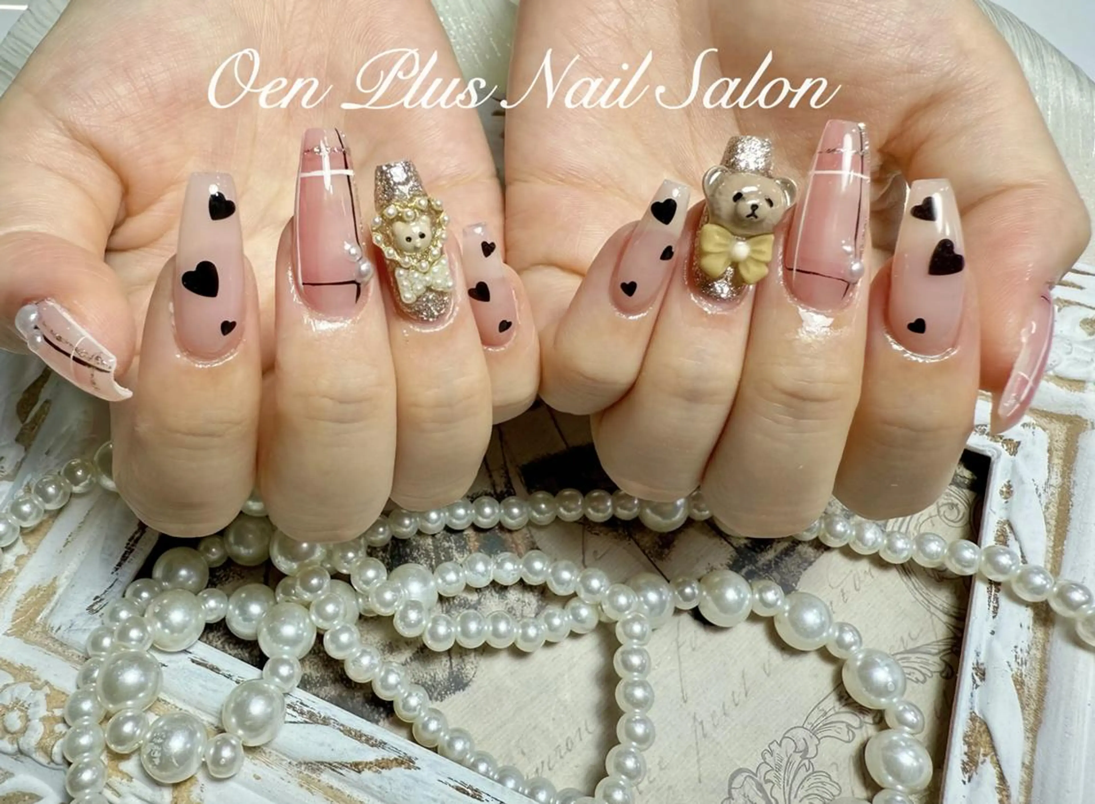 【Hand】チップ長さだし持ち込みデザインやり放題の写真