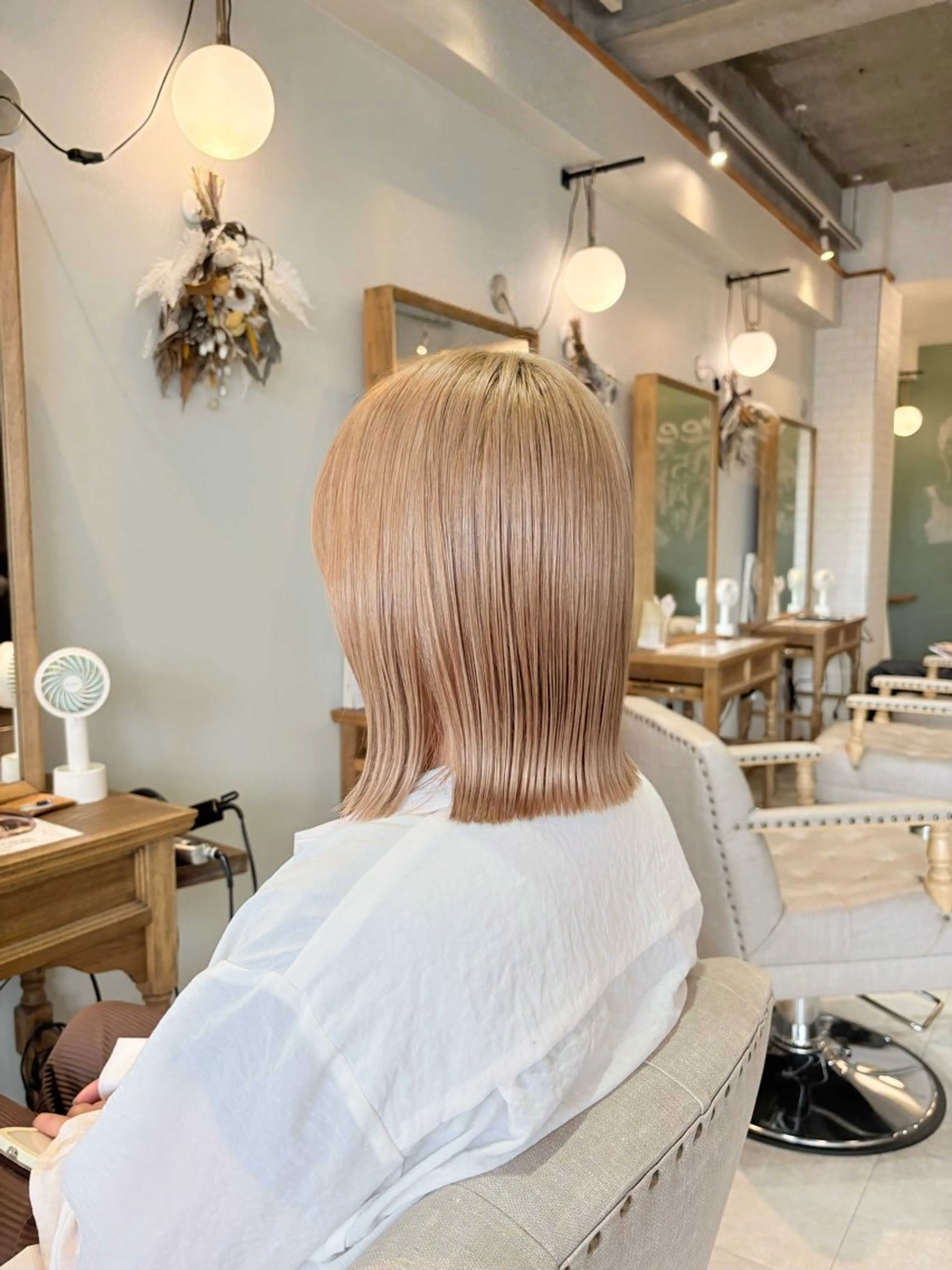 ミディアム Anree所属・ゆとり 茨木/大阪/パーマのヘアスタイル