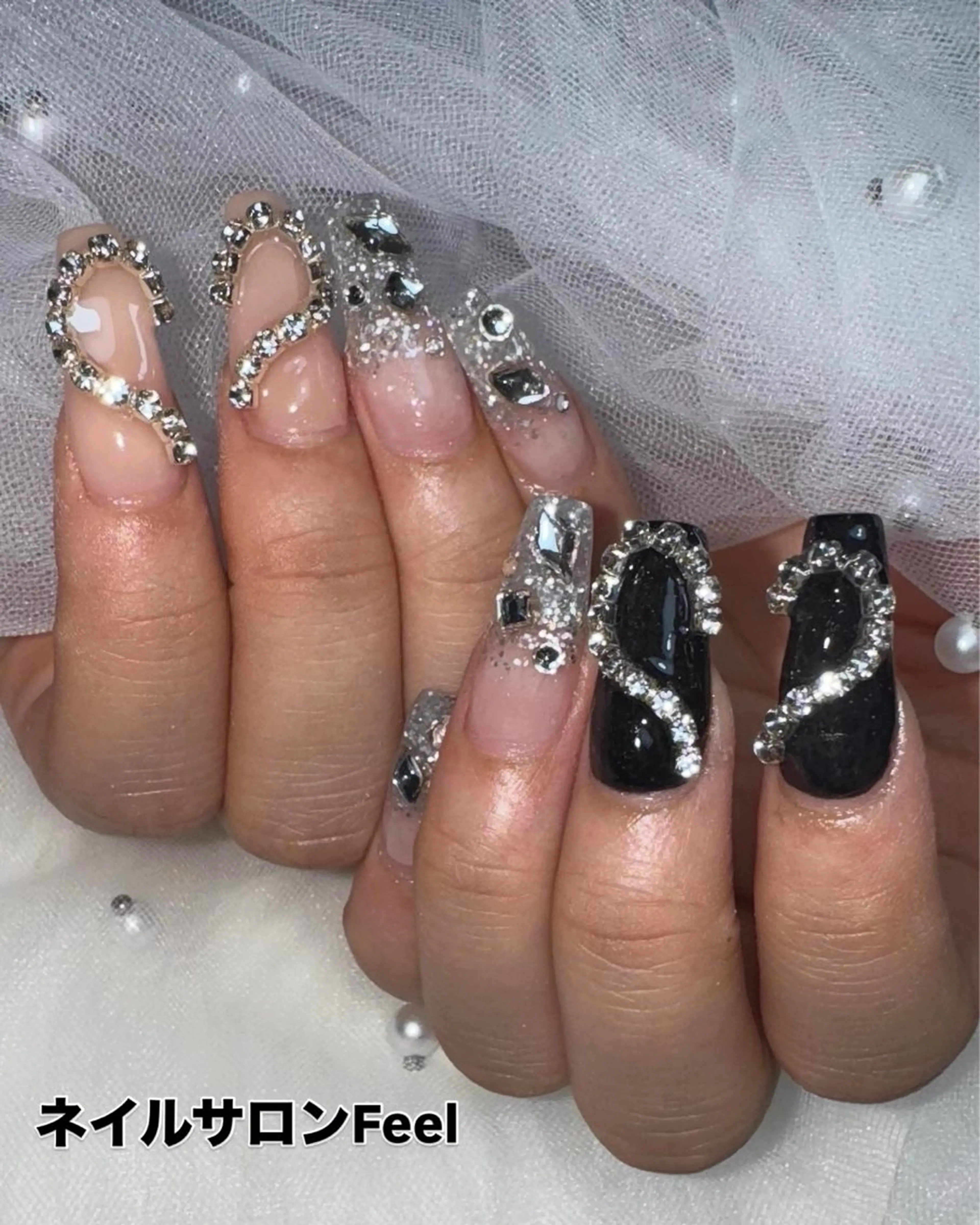 ネイル ハンドネイル ネイルサロンfeel茂原店所属・Feel ‪‪☺︎‬Yuriaのネイルデザイン