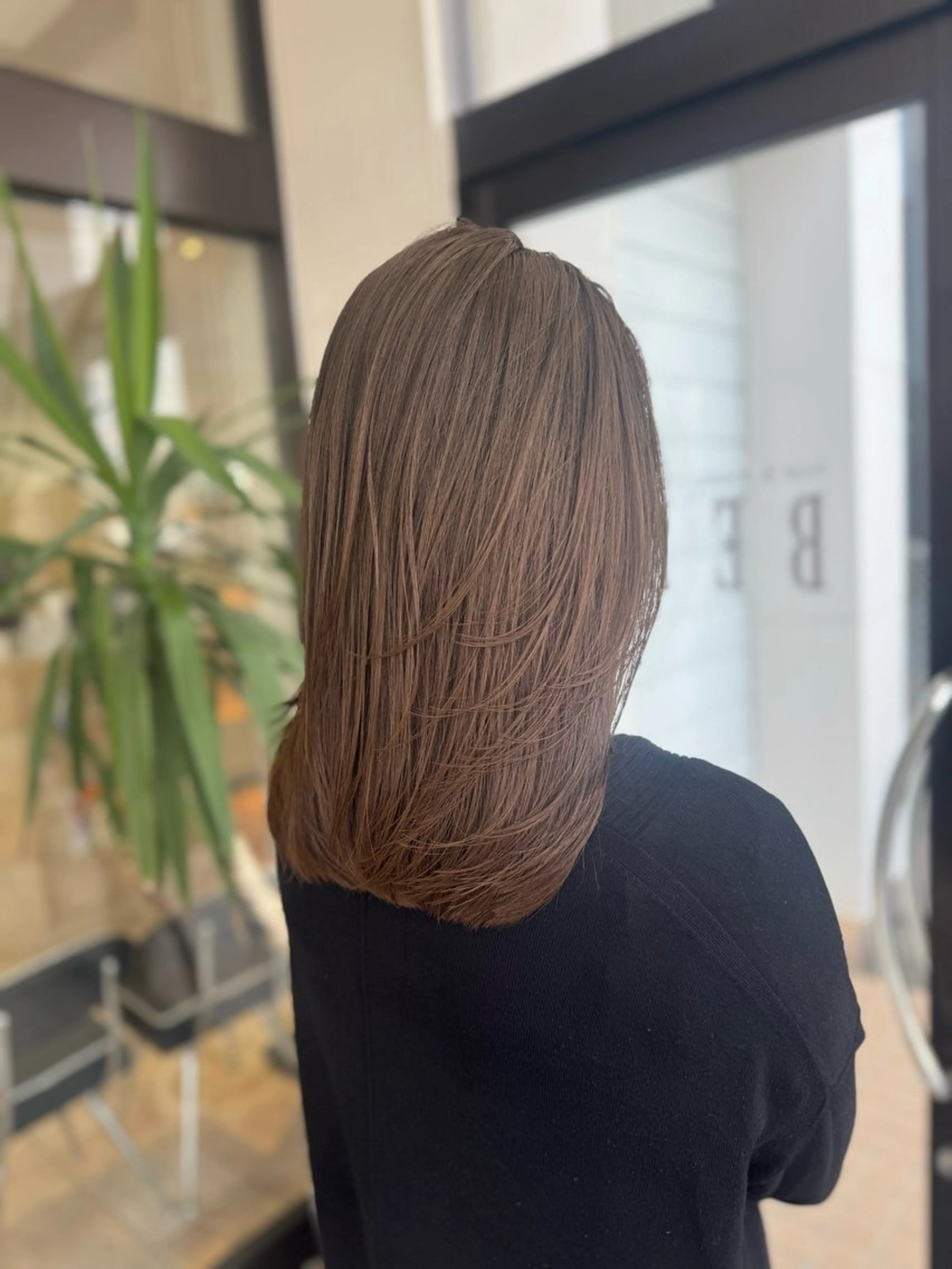 セミロング カット ヘアカラー トリートメント 🇰🇷韓国風顔周り NANAMI🇰🇷のヘアスタイル