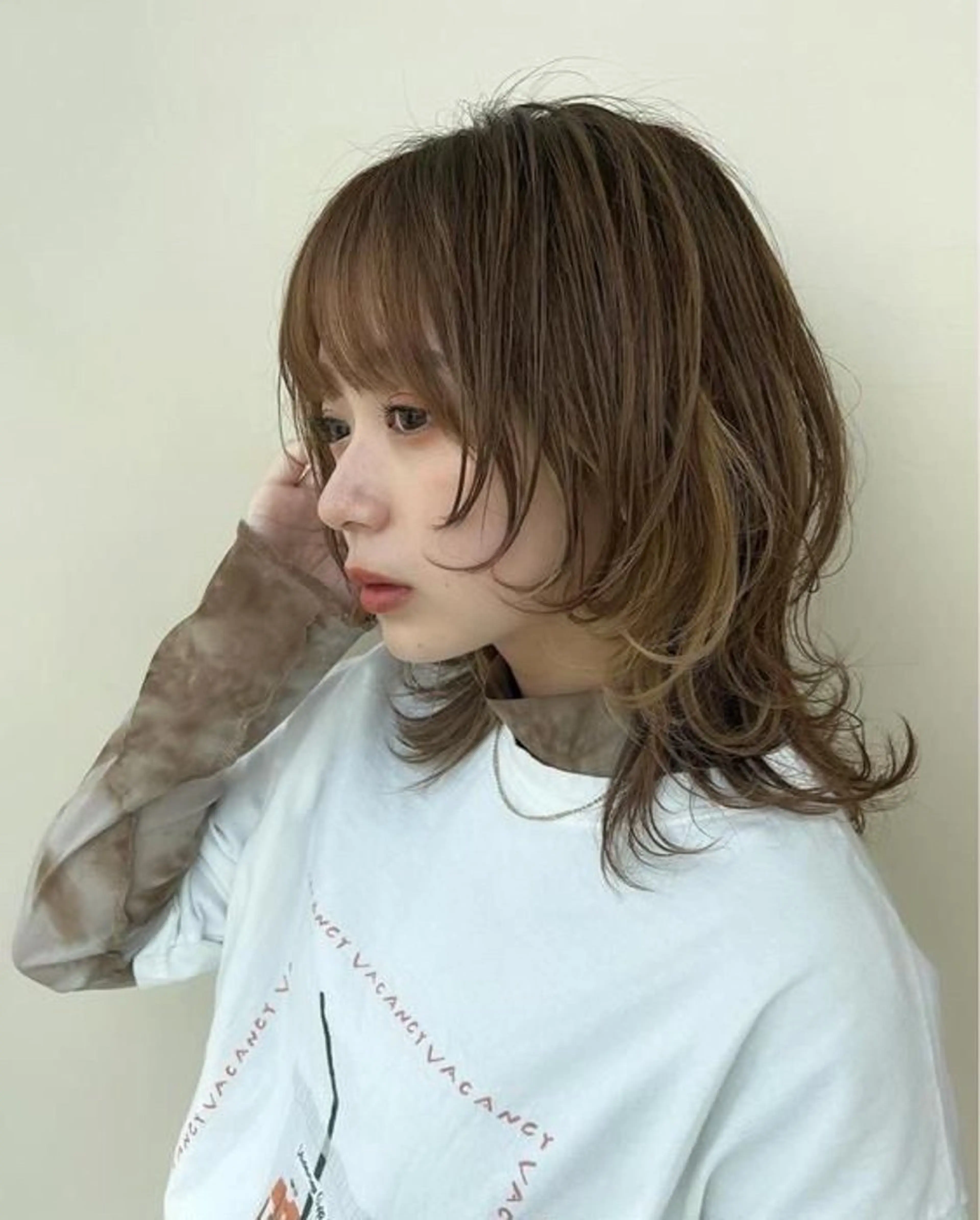 ミディアム レイヤーカット 宇野愛華∕ 似合わせレイヤーのヘアスタイル