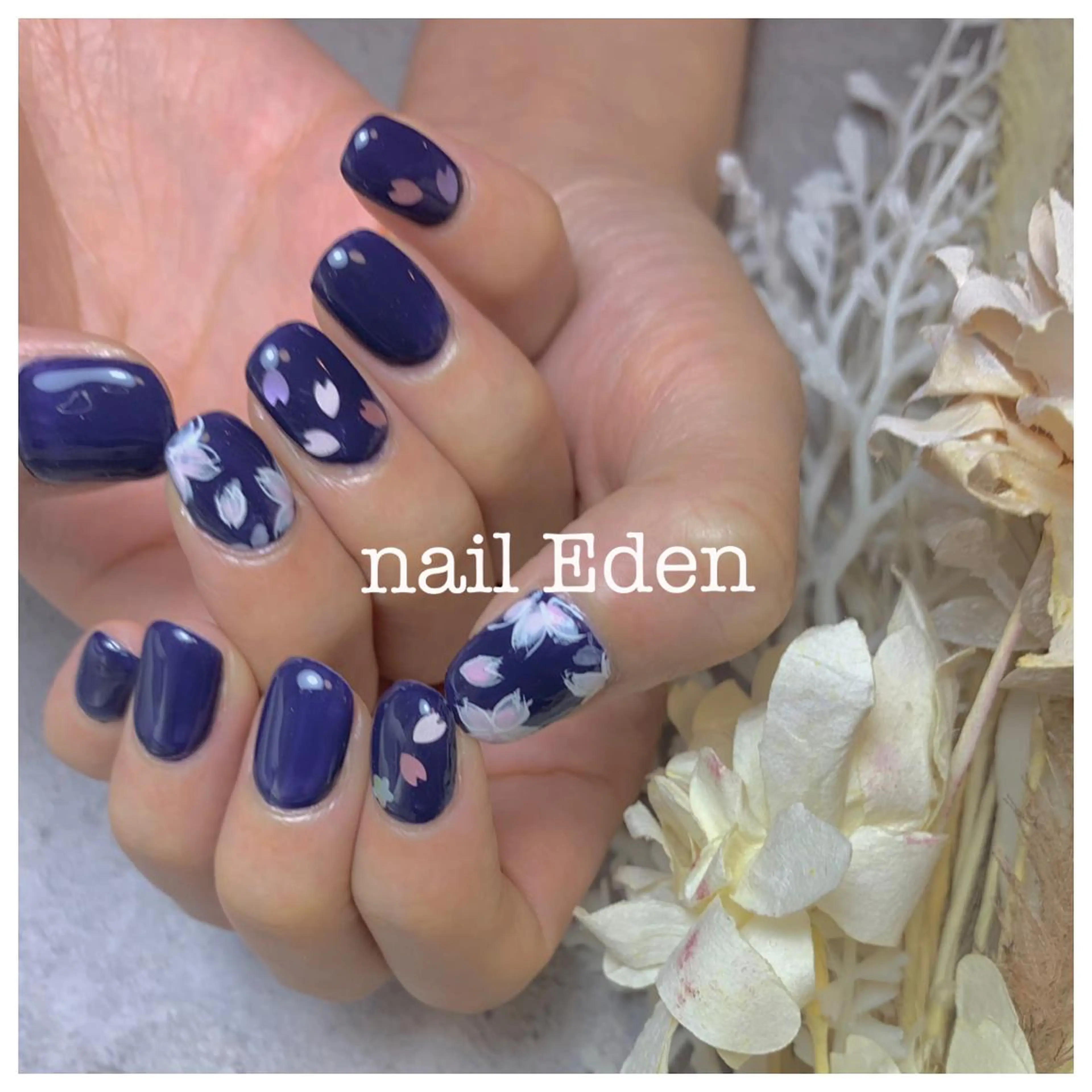 ネイル 持ち込み ハンドネイル ハンドケア Eden　private nail saron所属・Eden ♾️のネイルデザイン