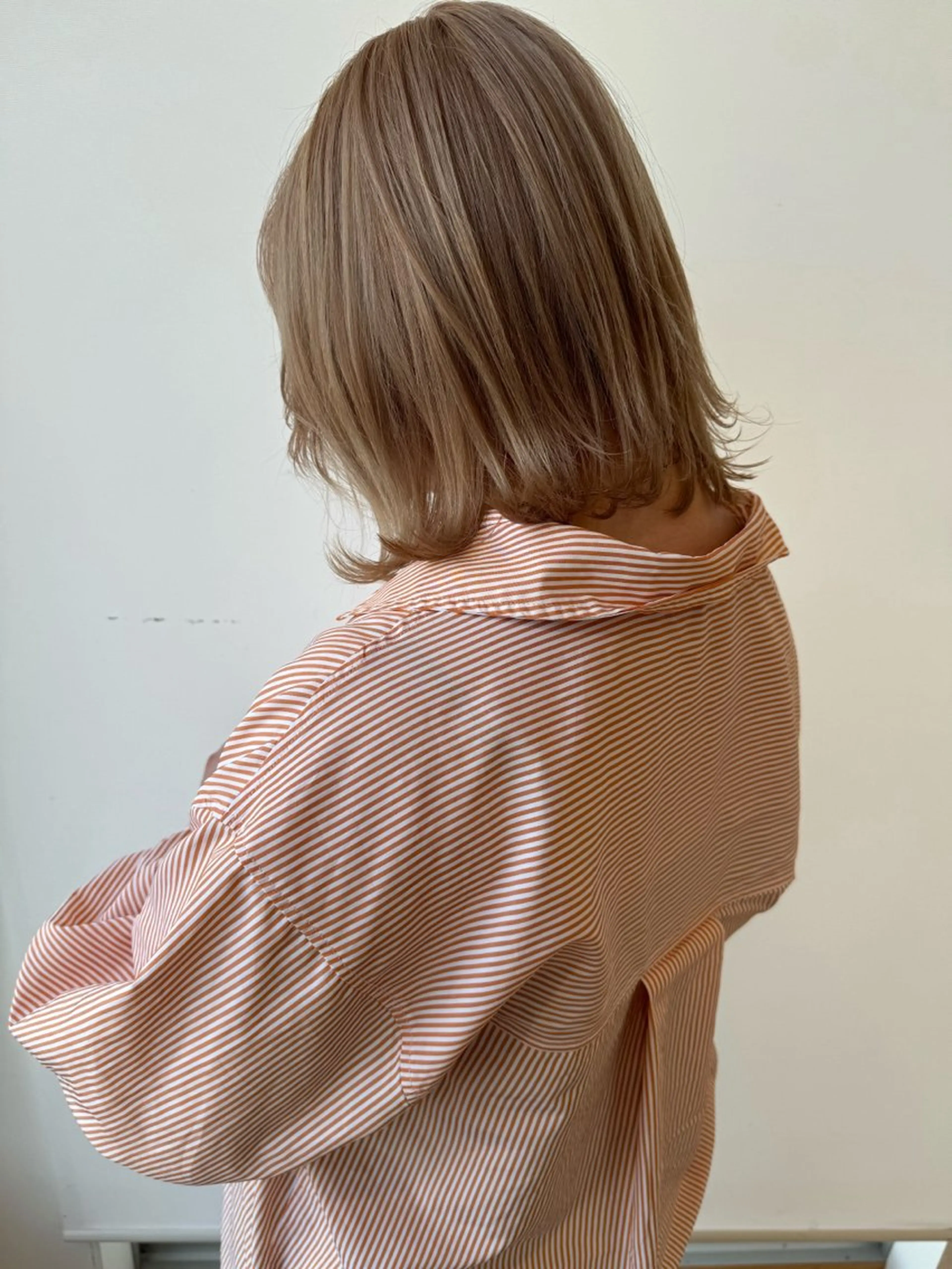 ケアブリーチカラー➕キューティクル補修トリートメントの写真