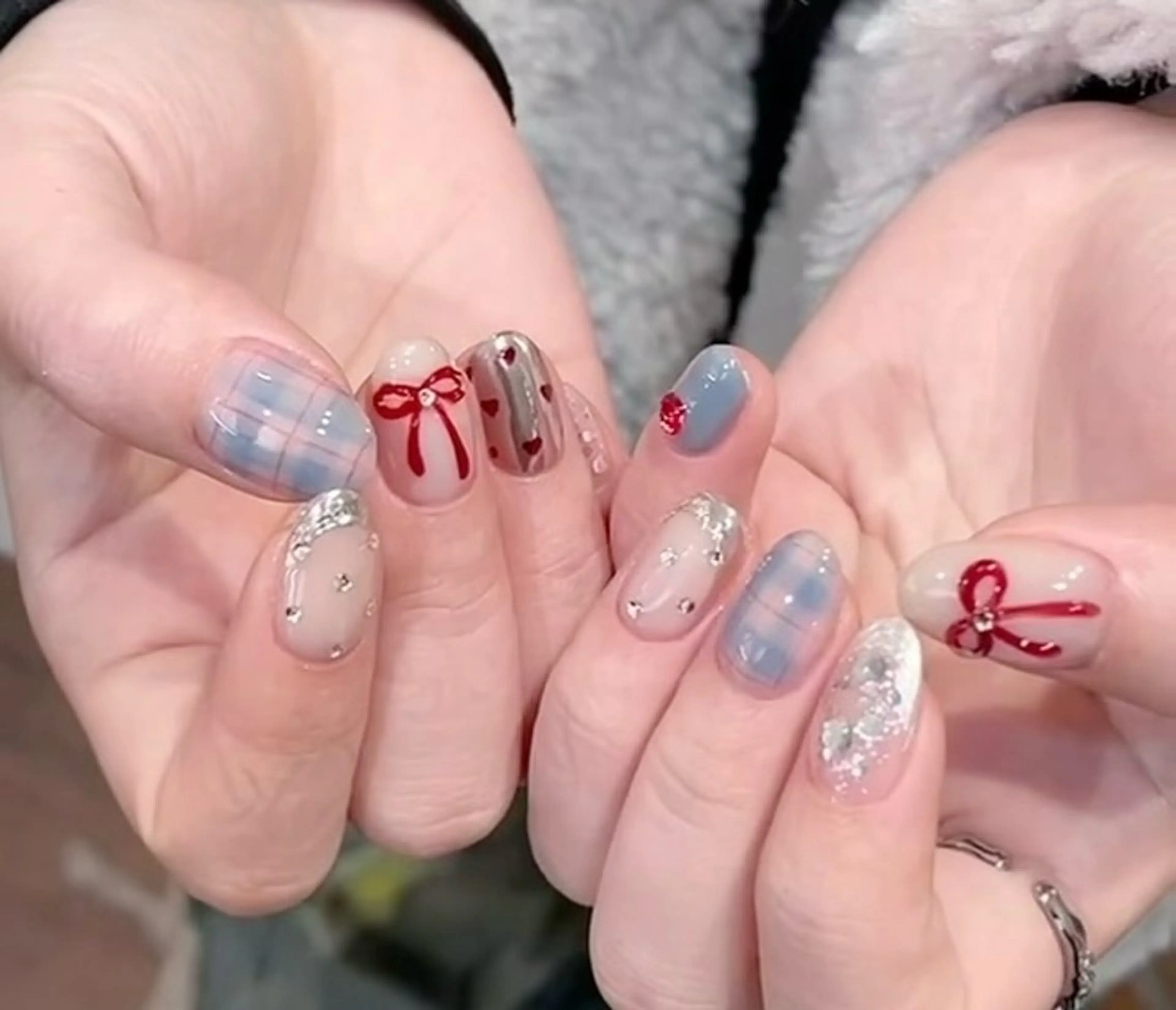 ネイル ハンドネイル 長さだし/持込/ ins風ネイル/Umのネイルデザイン