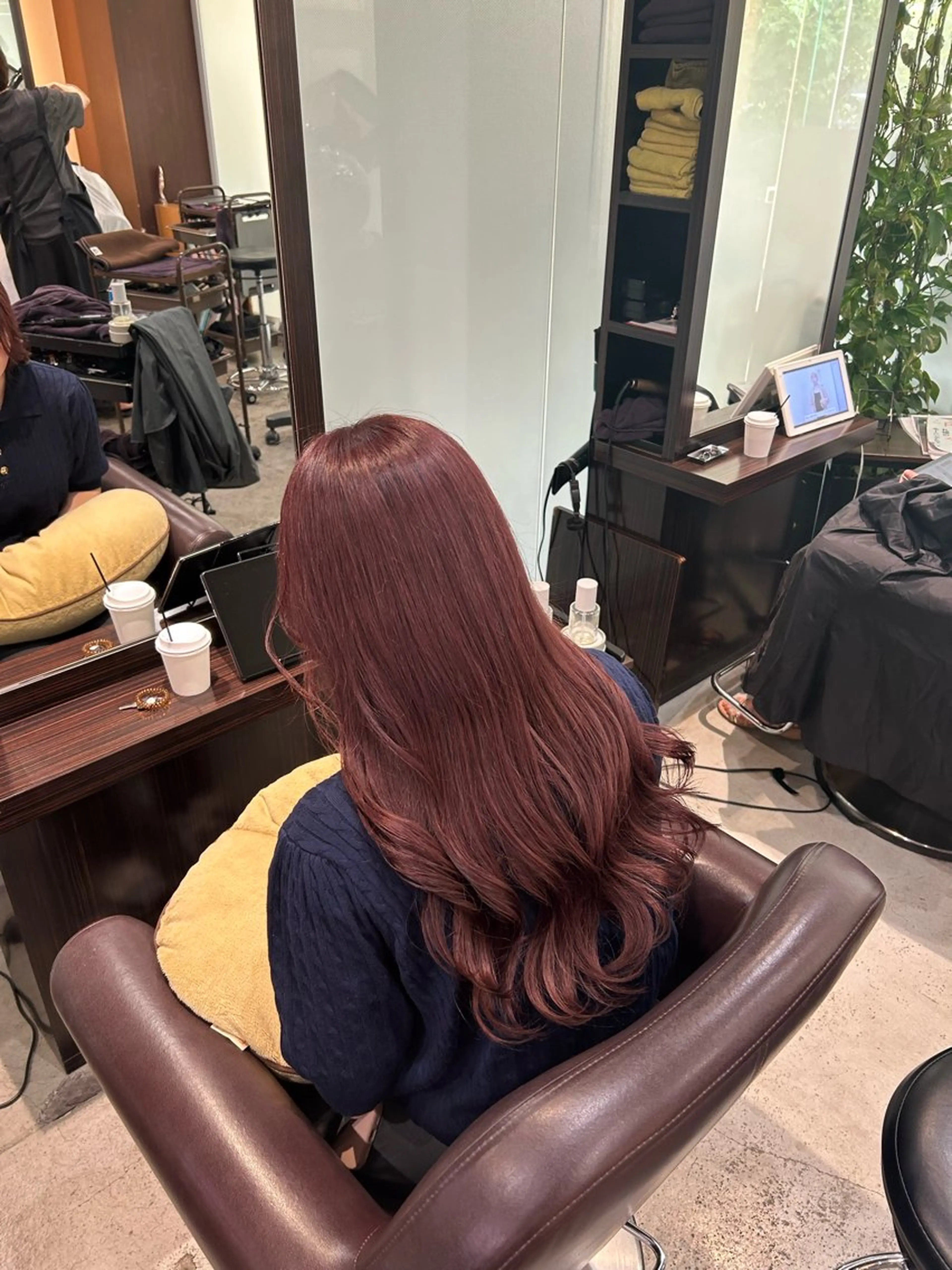 ロング カラー 坂本奈都美 🎀のヘアスタイル