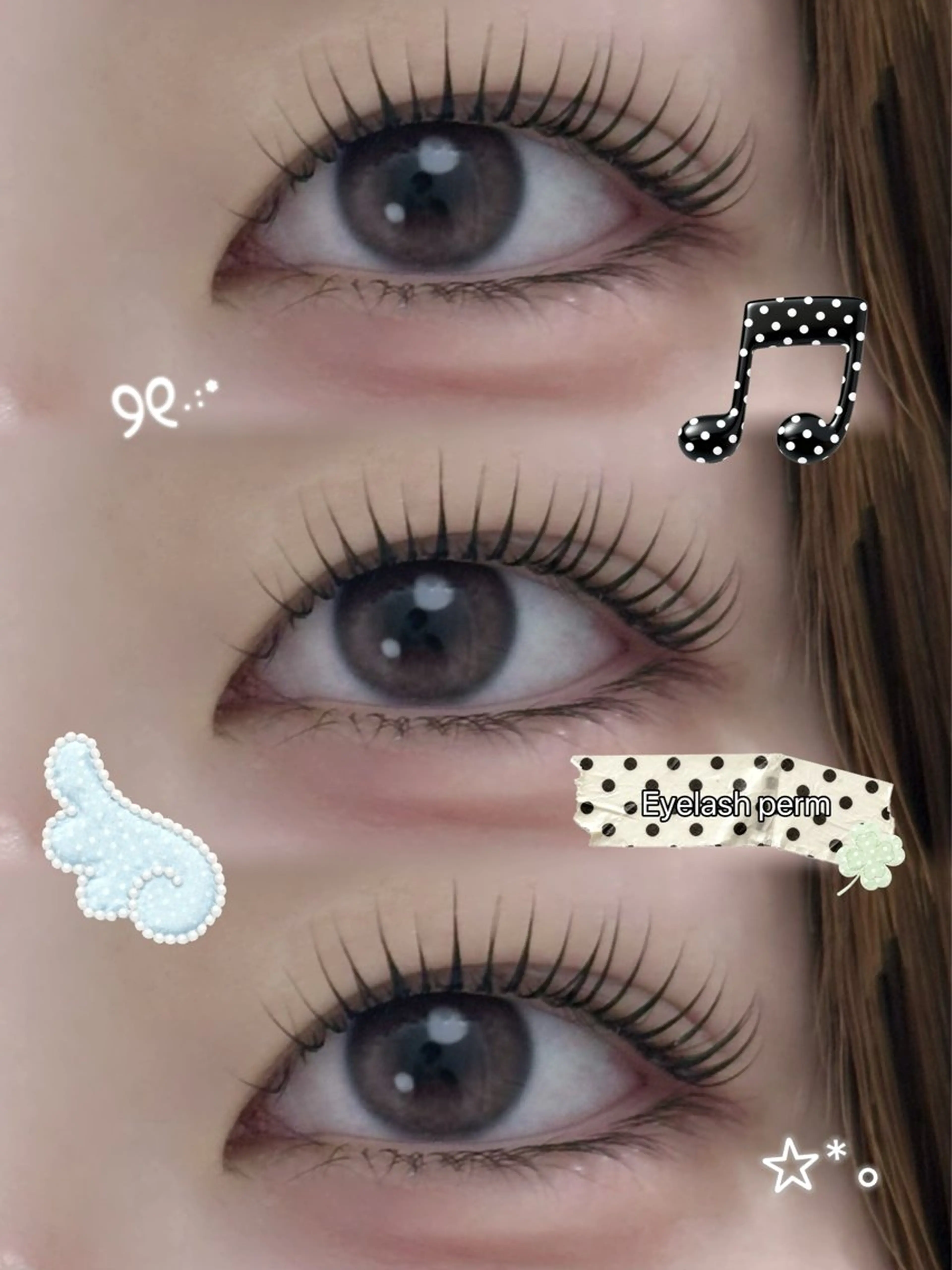 マツエク・マツパ Le Riad 磯部🎀🤍のマツエク・マツパデザイン