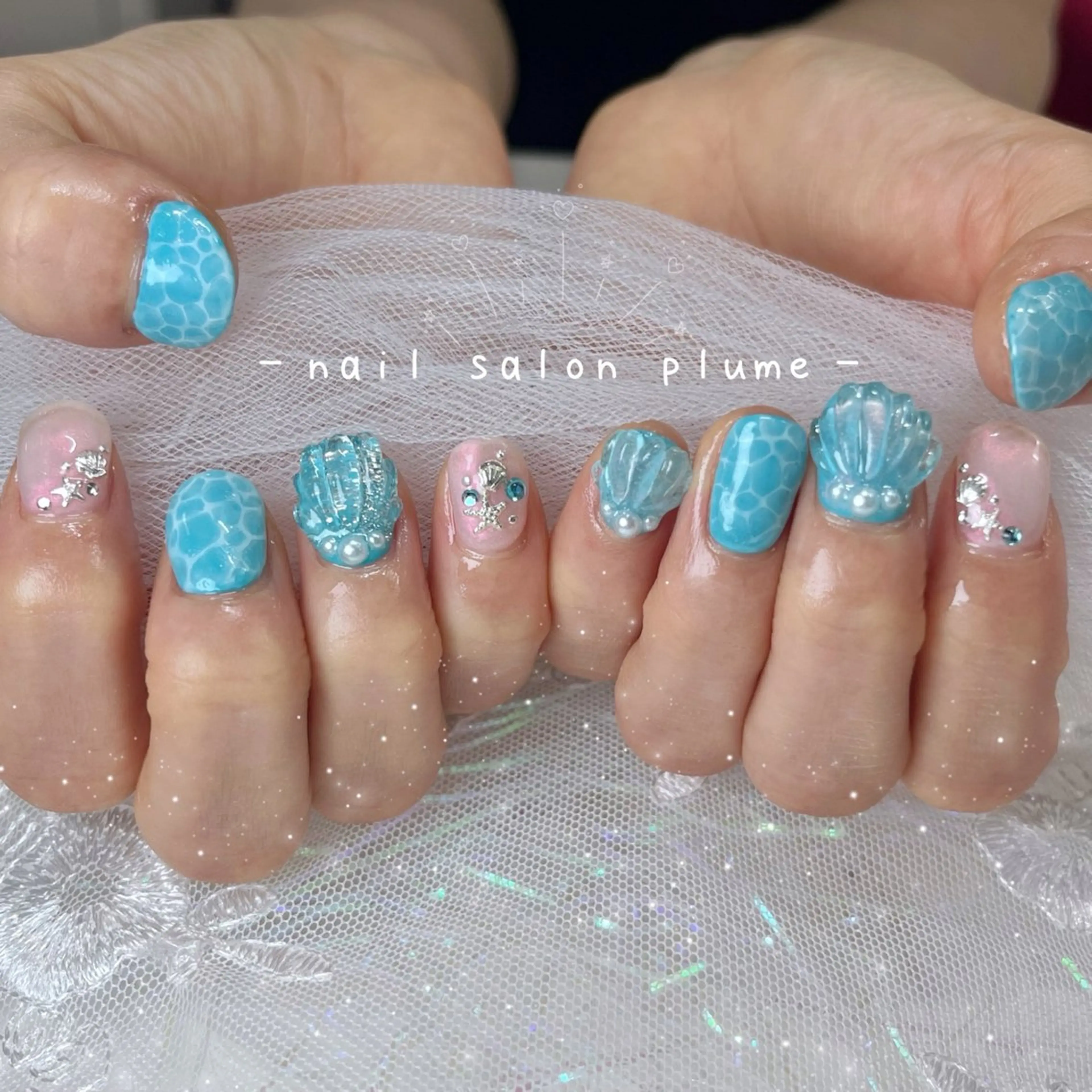 ネイル ハンドネイル plume nail ☆韓国ネイルのネイルデザイン