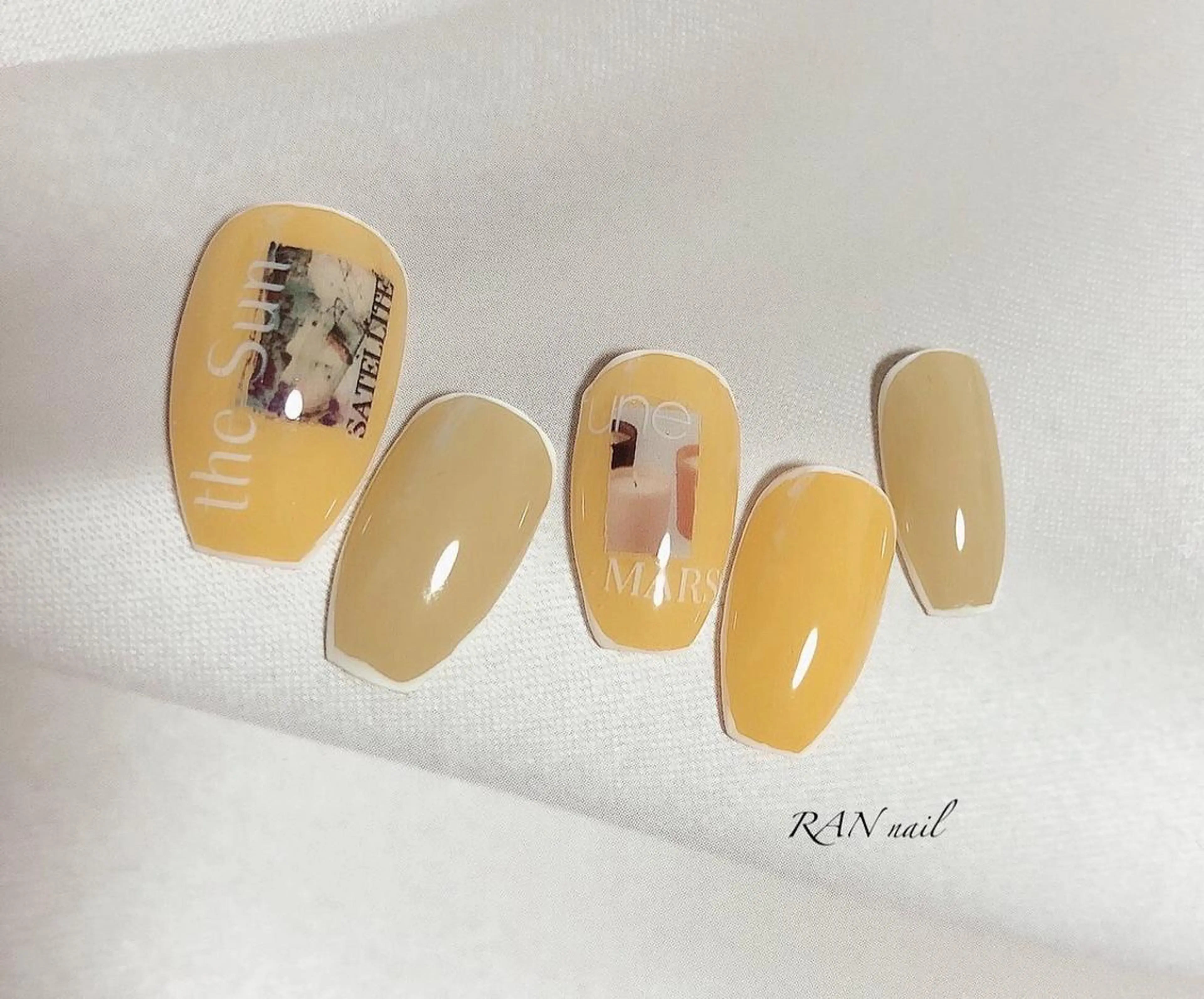 ネイル ジェルネイル オフィスネイル 赤色 シンプルネイル 夏ネイル RAN nail 〜ランネイル〜所属・RAN nailのネイルデザイン