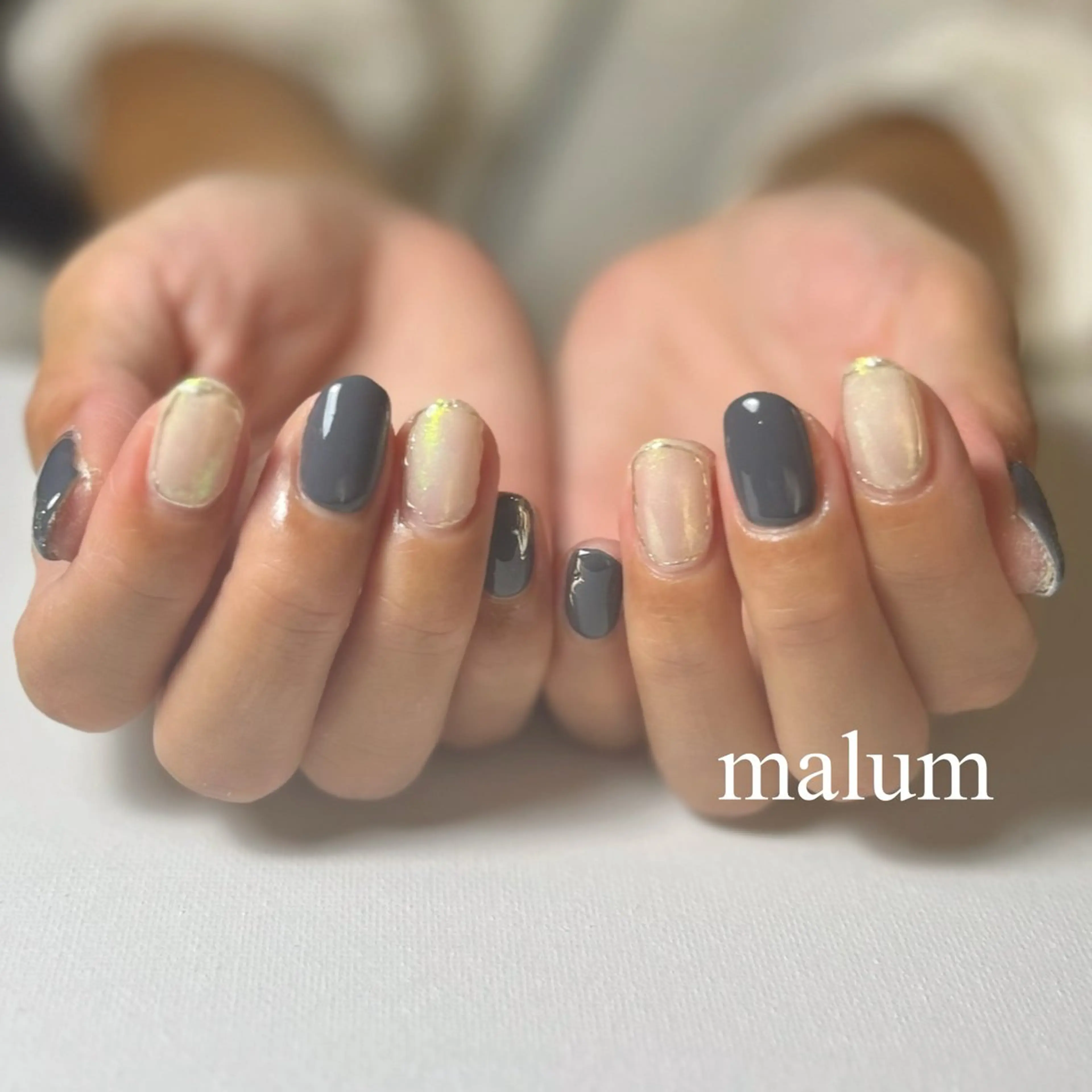 ネイル ハンドネイル malum nailのネイルデザイン