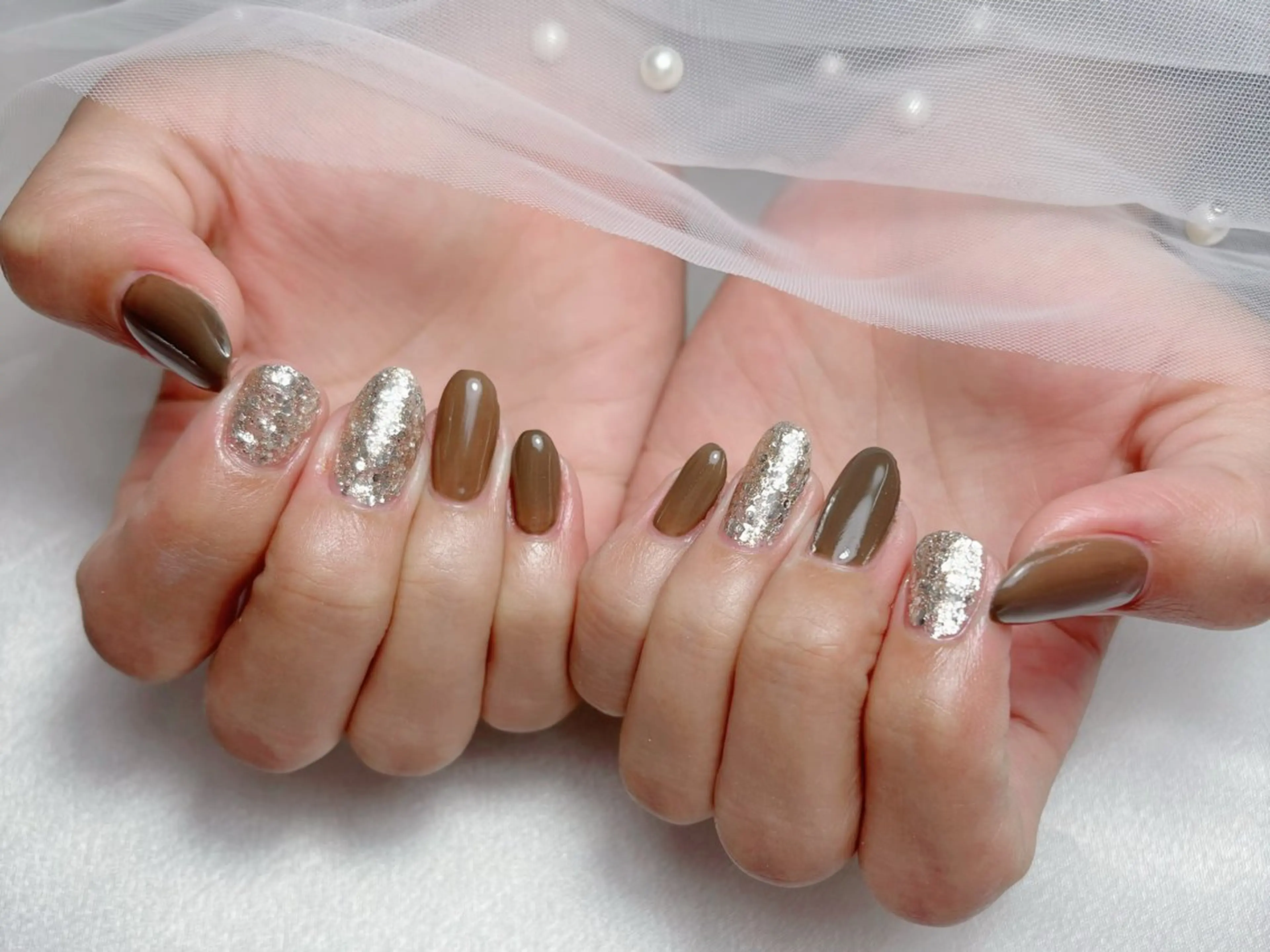 ネイル ハンドネイル bel fiore Jrネイリスト.のネイルデザイン