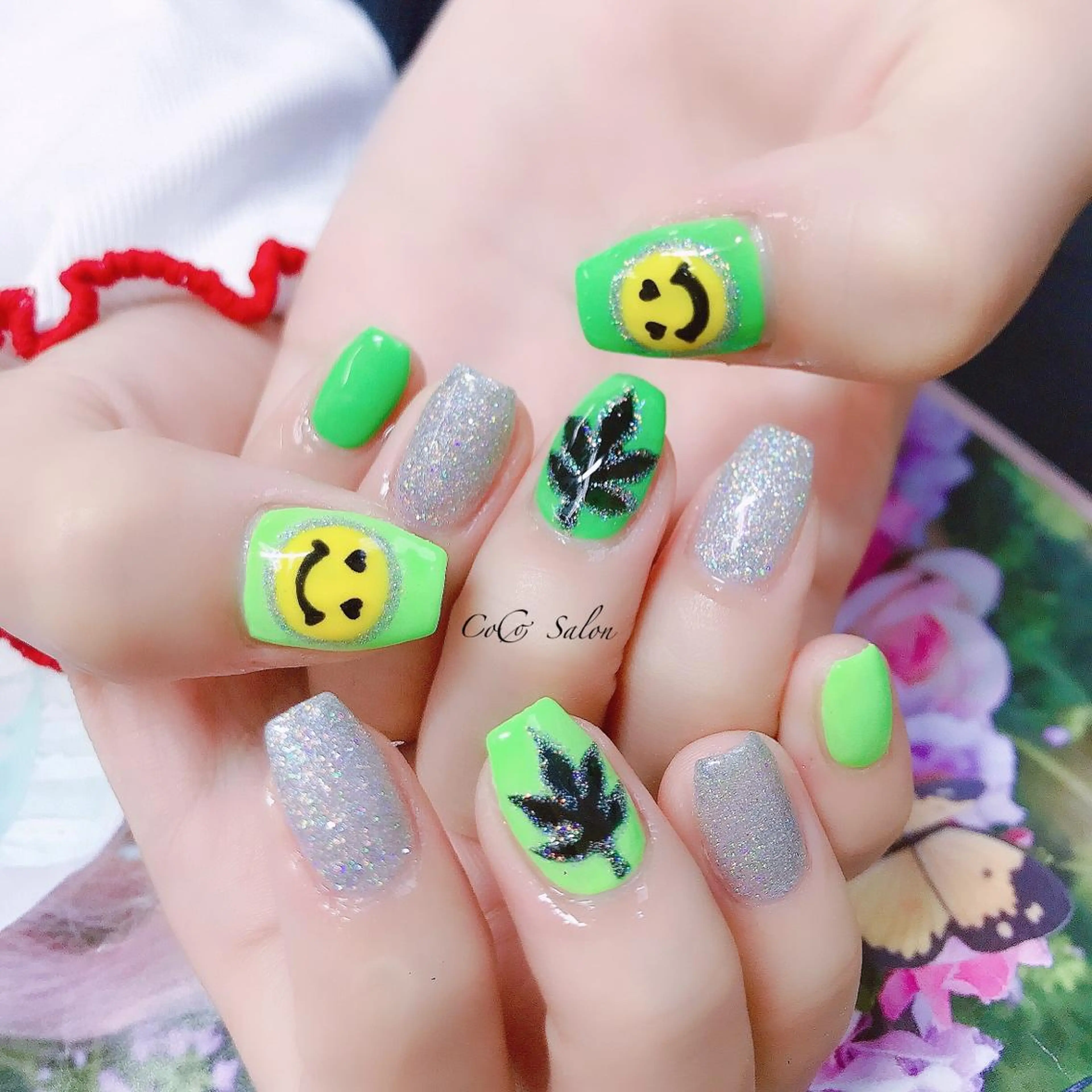 ネイル 長さ出し ジェルネイル ラメ(グリッター) オフィスネイル ワンカラーネイル ハンドネイル CoCoSalon ネイル/まつ毛予約のネイルデザイン