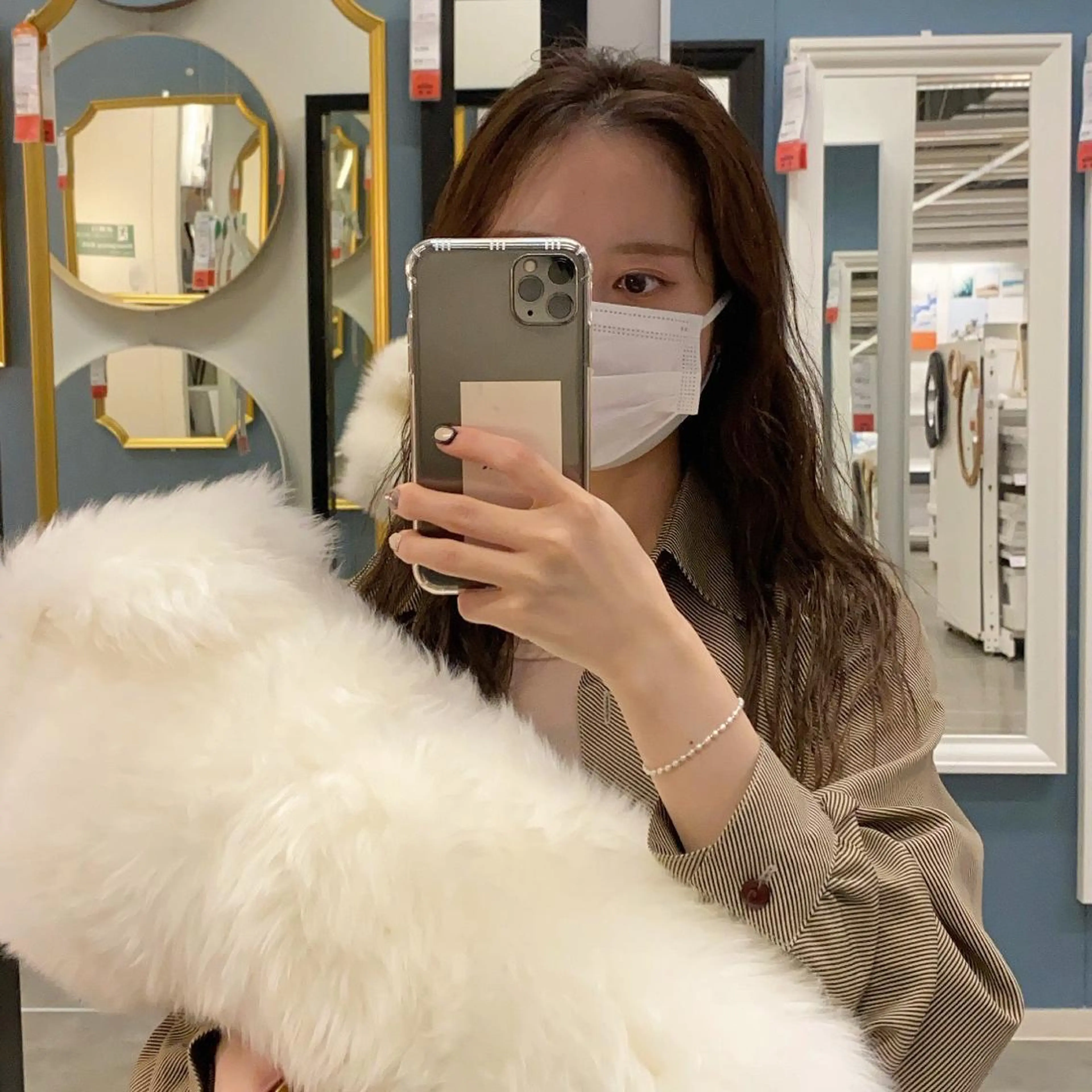 セミロング カラー メンズ カット ヘアカラー トリートメント 久力琴音''透明感 カラー''アレンジのヘアスタイル