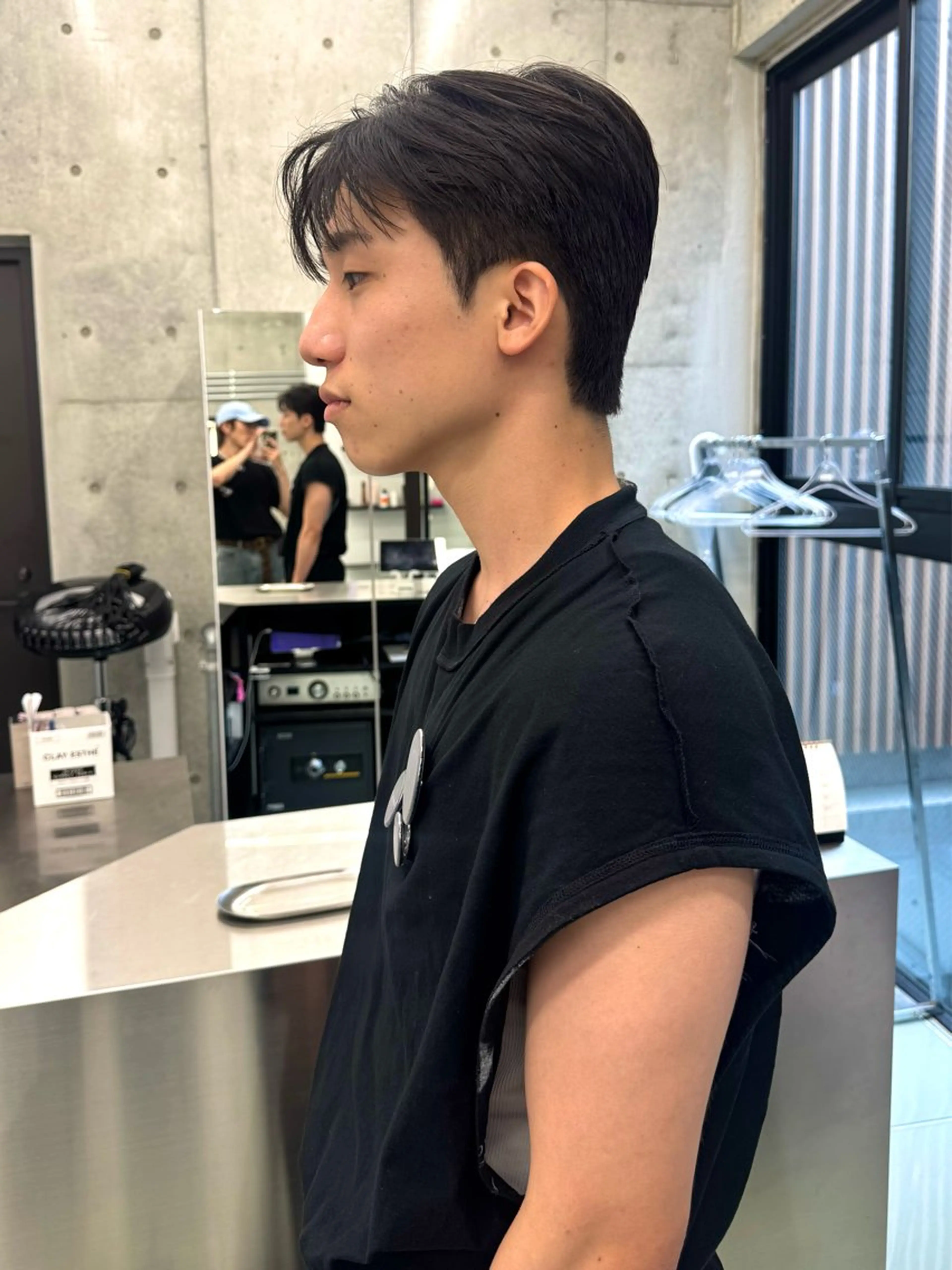 ⚡️メンズ韓国ヘア⚡️韓国式ダウンパーマ+トレンドカット（コンマヘア/フェザー/カルマ/シースルー/センターパート）の写真