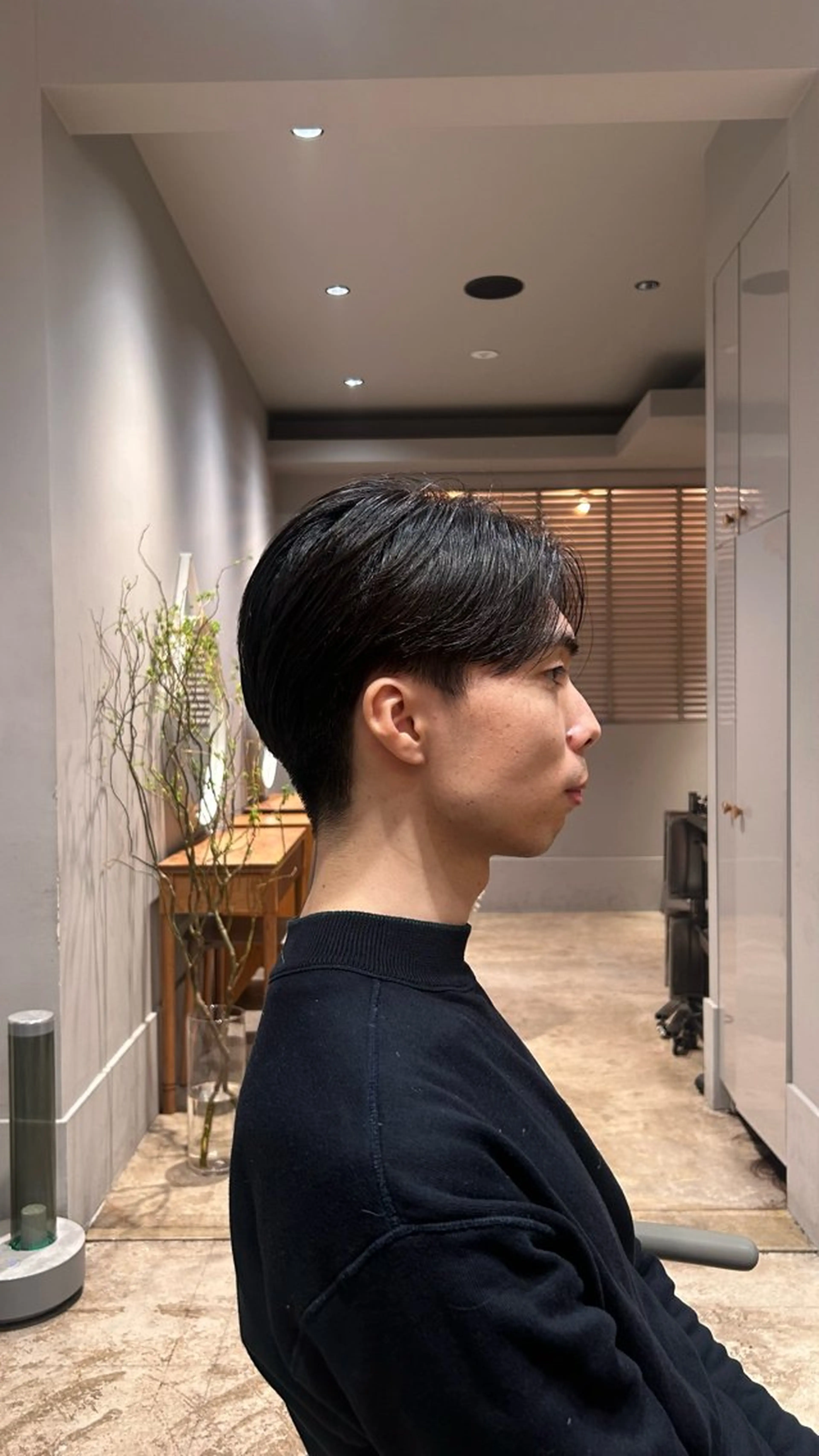 メンズ センターパート 🌿ボブ パーマ高橋啓太🌿のヘアスタイル