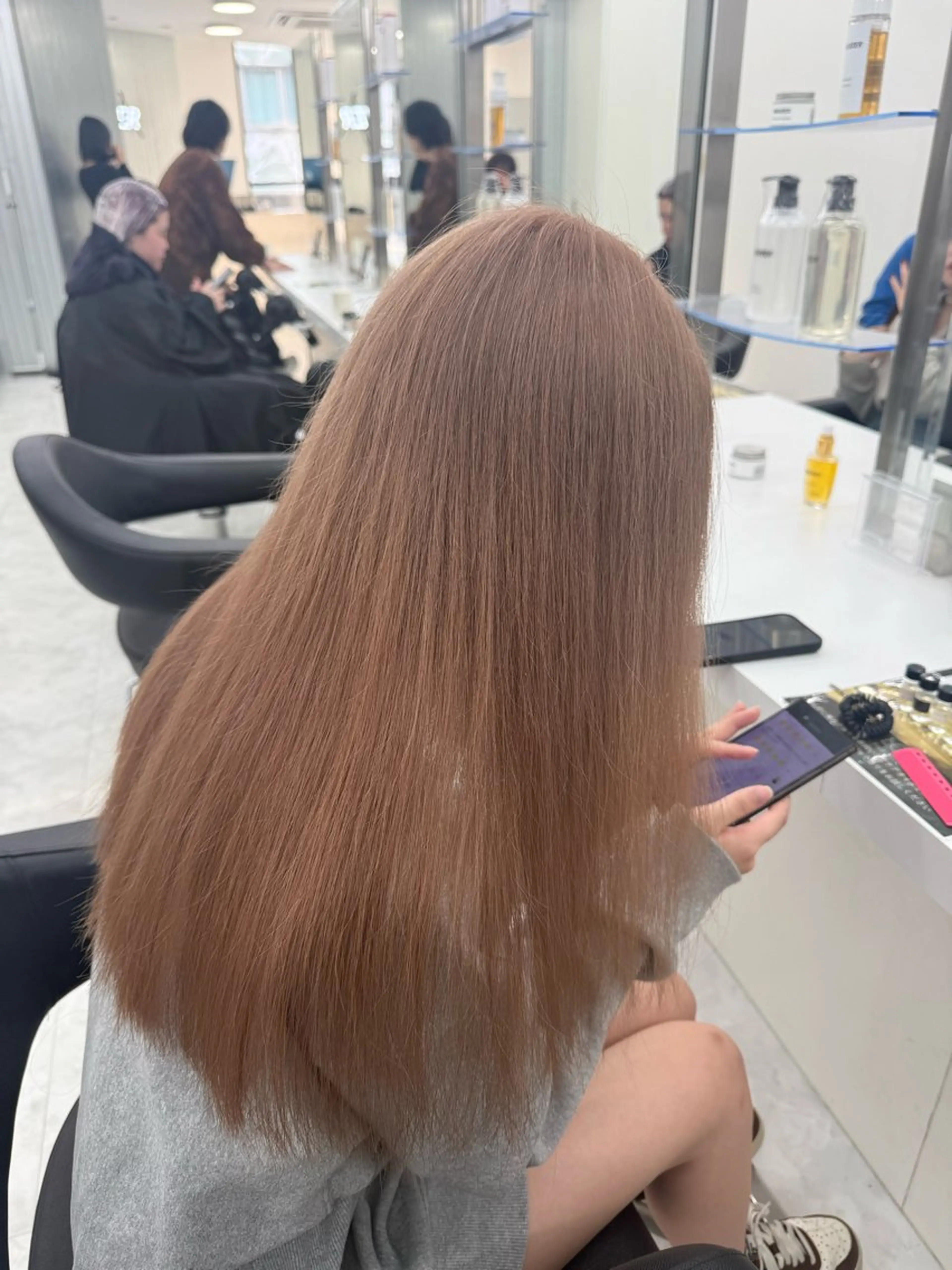 ロング カラー ヘアカラー 海外girl/ハイト ーン/riko🫧のヘアスタイル