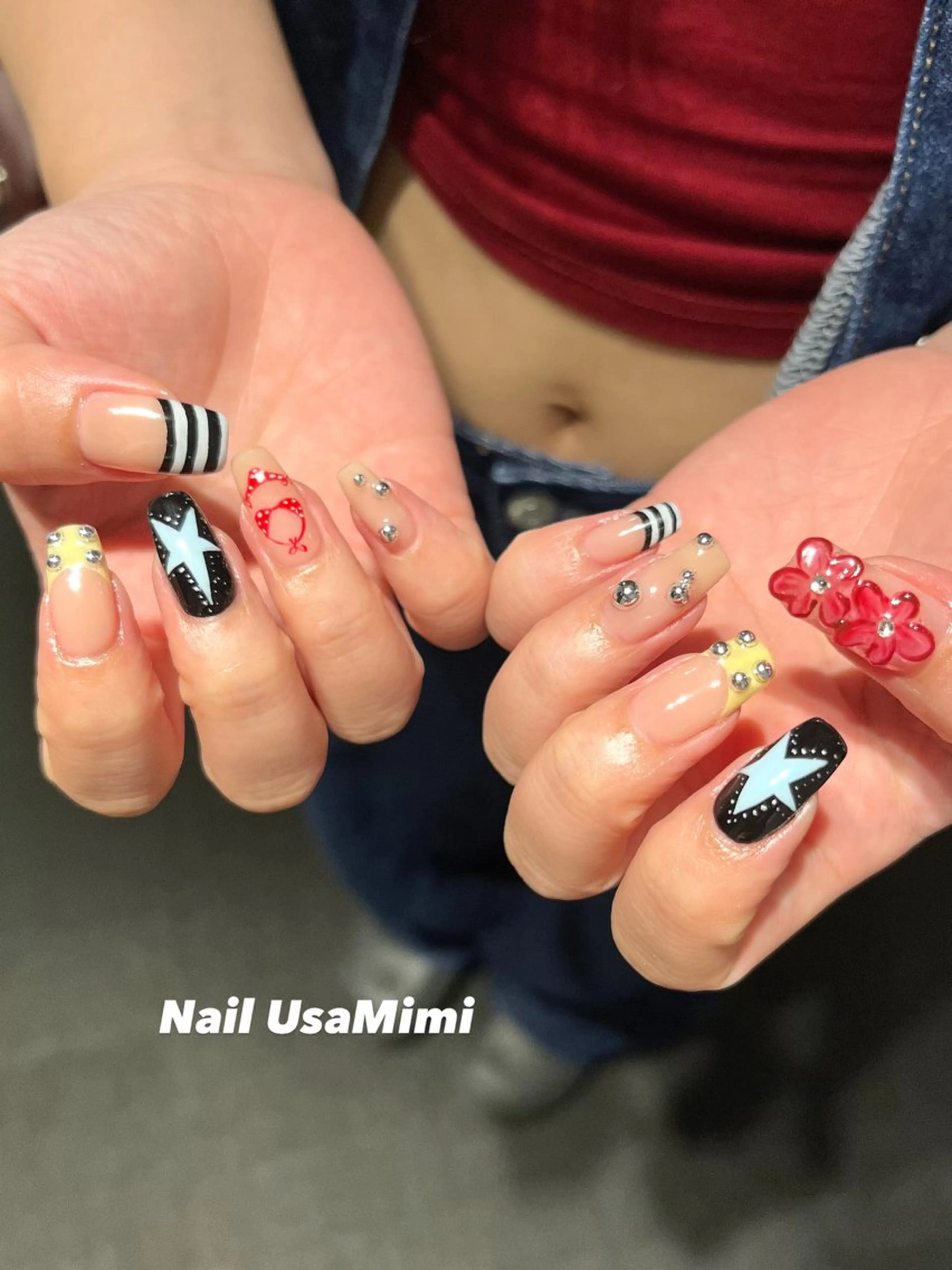 ネイル ハンドネイル Nail Usa Mimi ASAKOのネイルデザイン