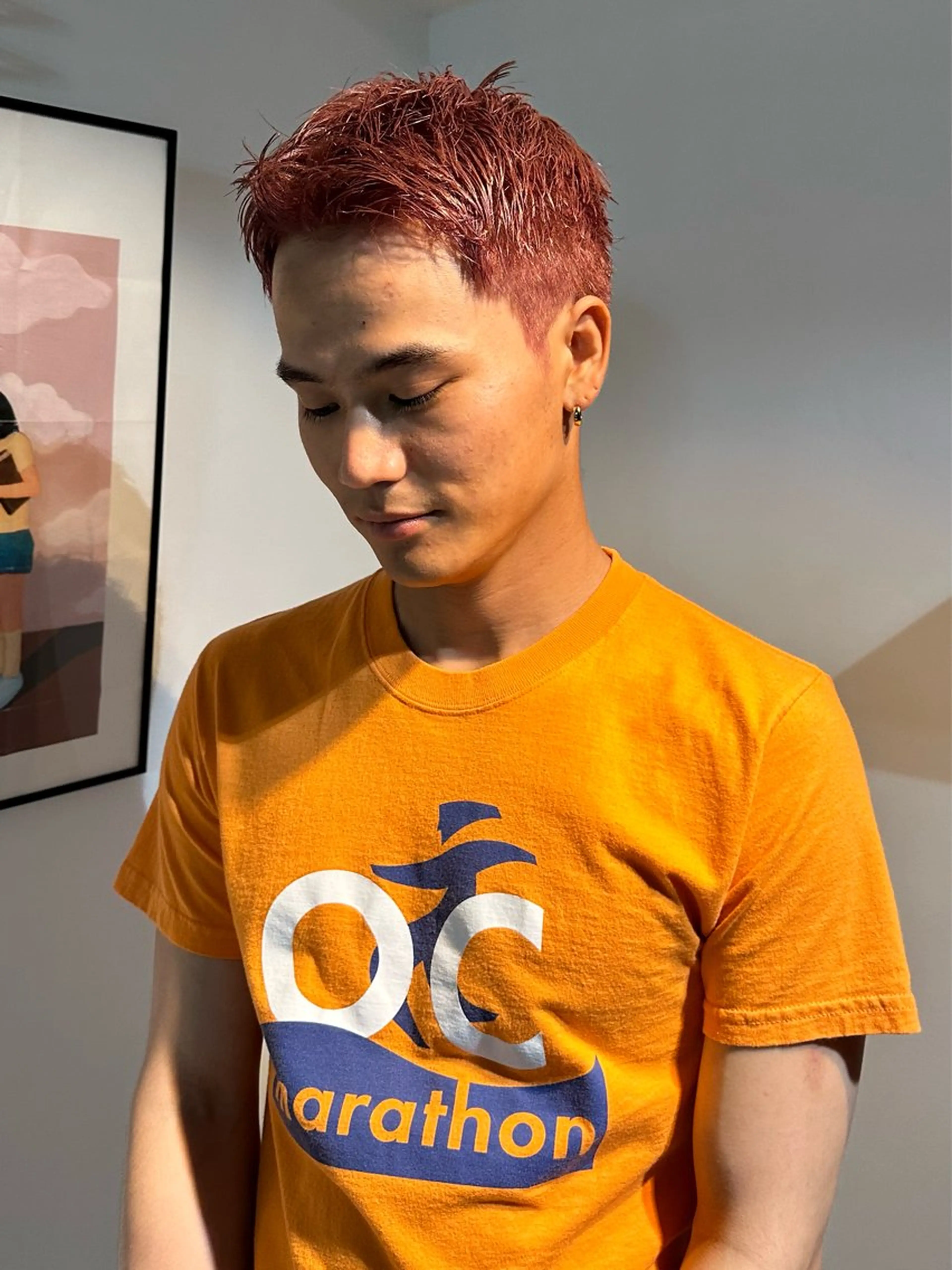 ショート カラー メンズ カット ヘアカラー 🎀オイダイラ モモカ🎀のヘアスタイル