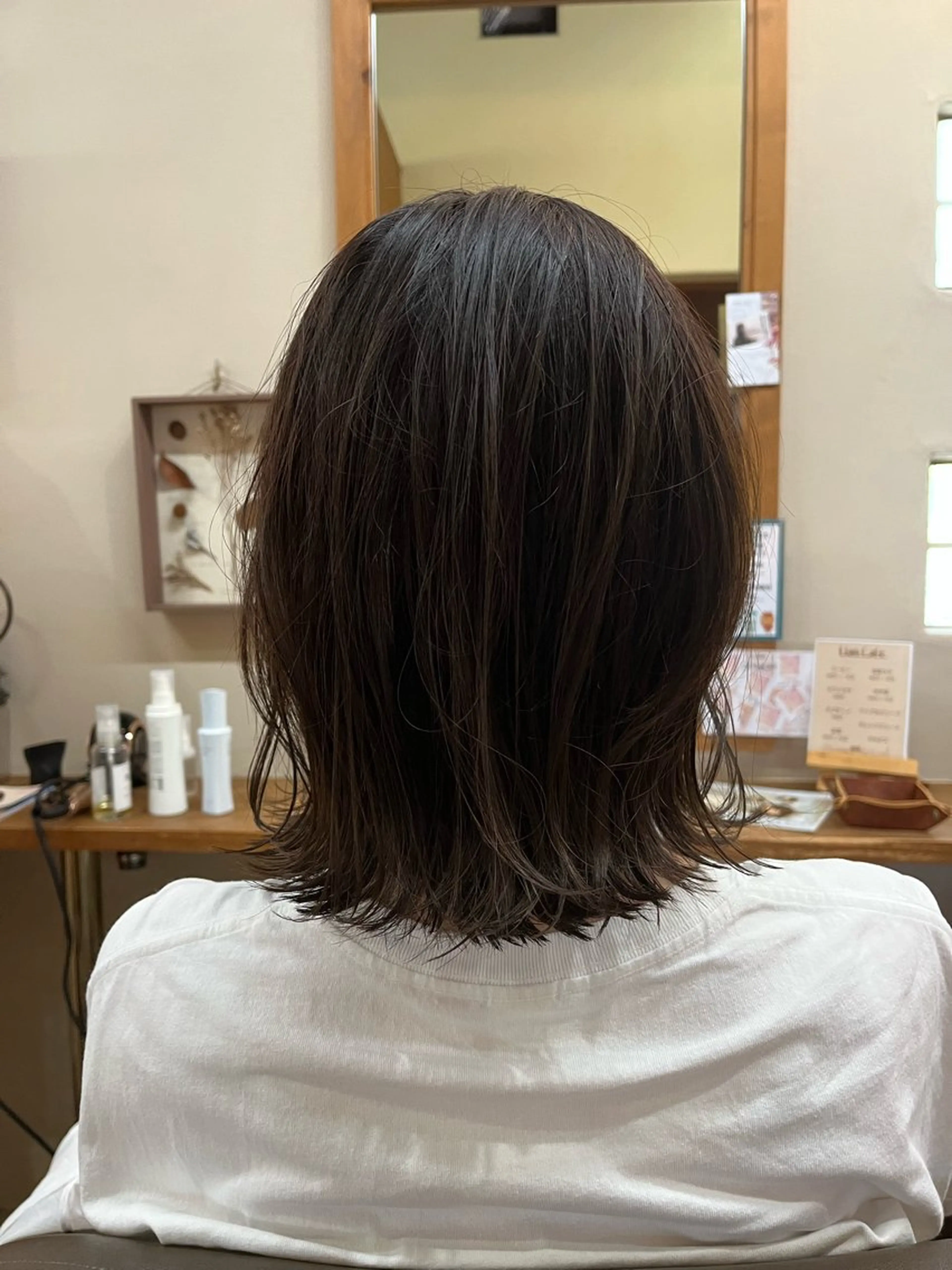 ミディアム ボブ いけだ さやかのヘアスタイル