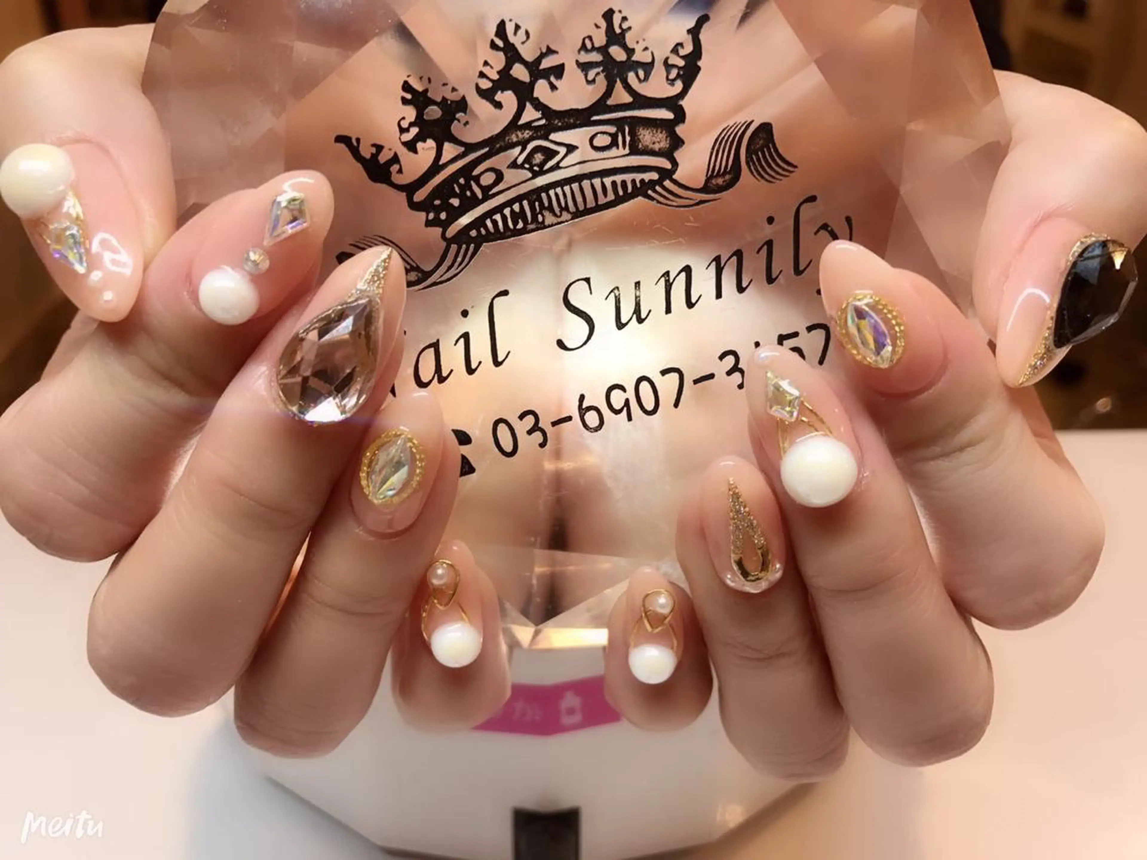 ネイル 長さだし専門店 M2　rikaのネイルデザイン