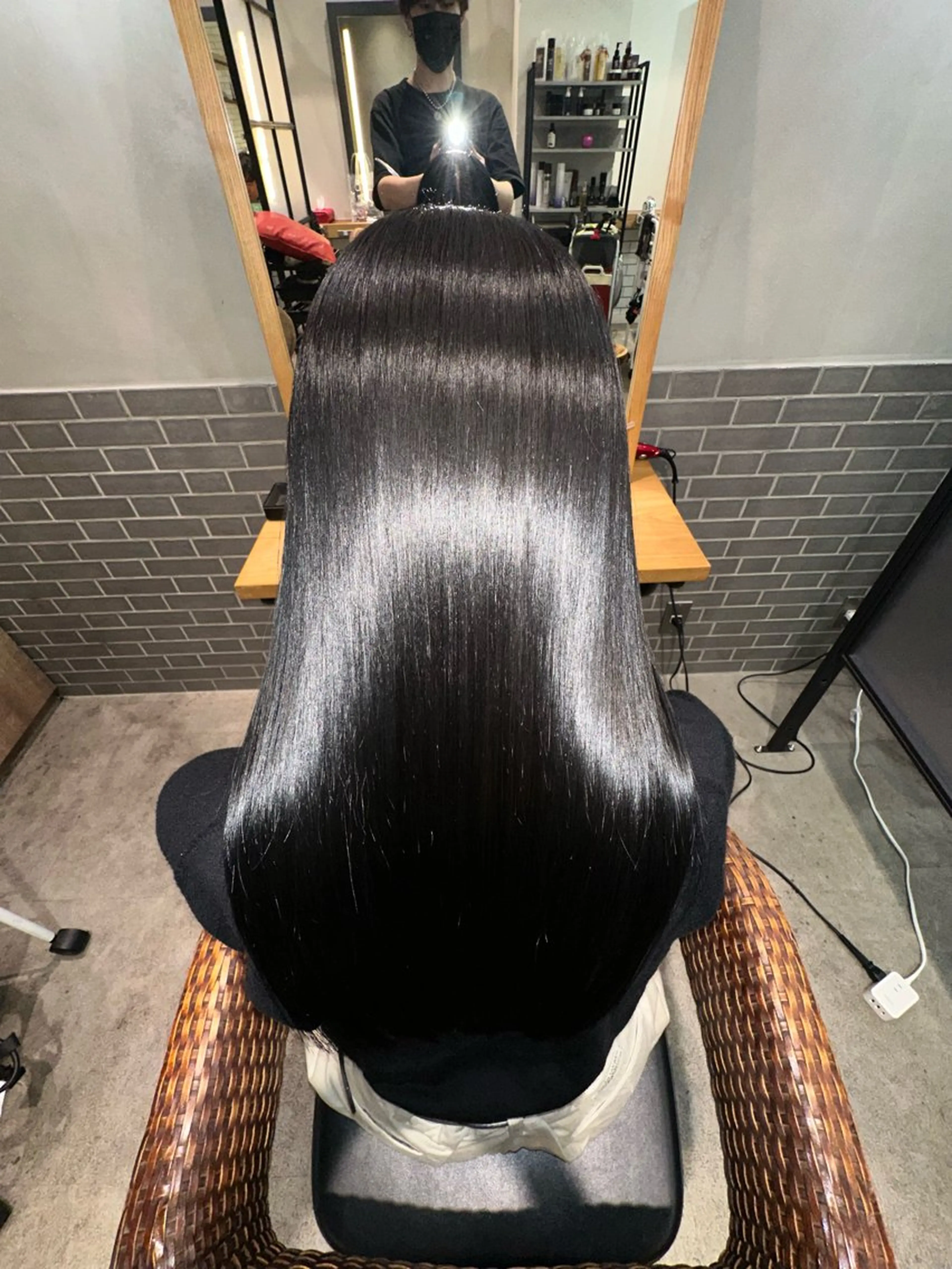 ロング カラー パーマ ヘアアレンジ メンズ キッズ メンズバレイヤージュ メンズブリーチ メンズハイライト メンズインナーカラー メンズ韓国風 🌈髪質改善TR 艶カラーユウダイ🌈のヘアスタイル