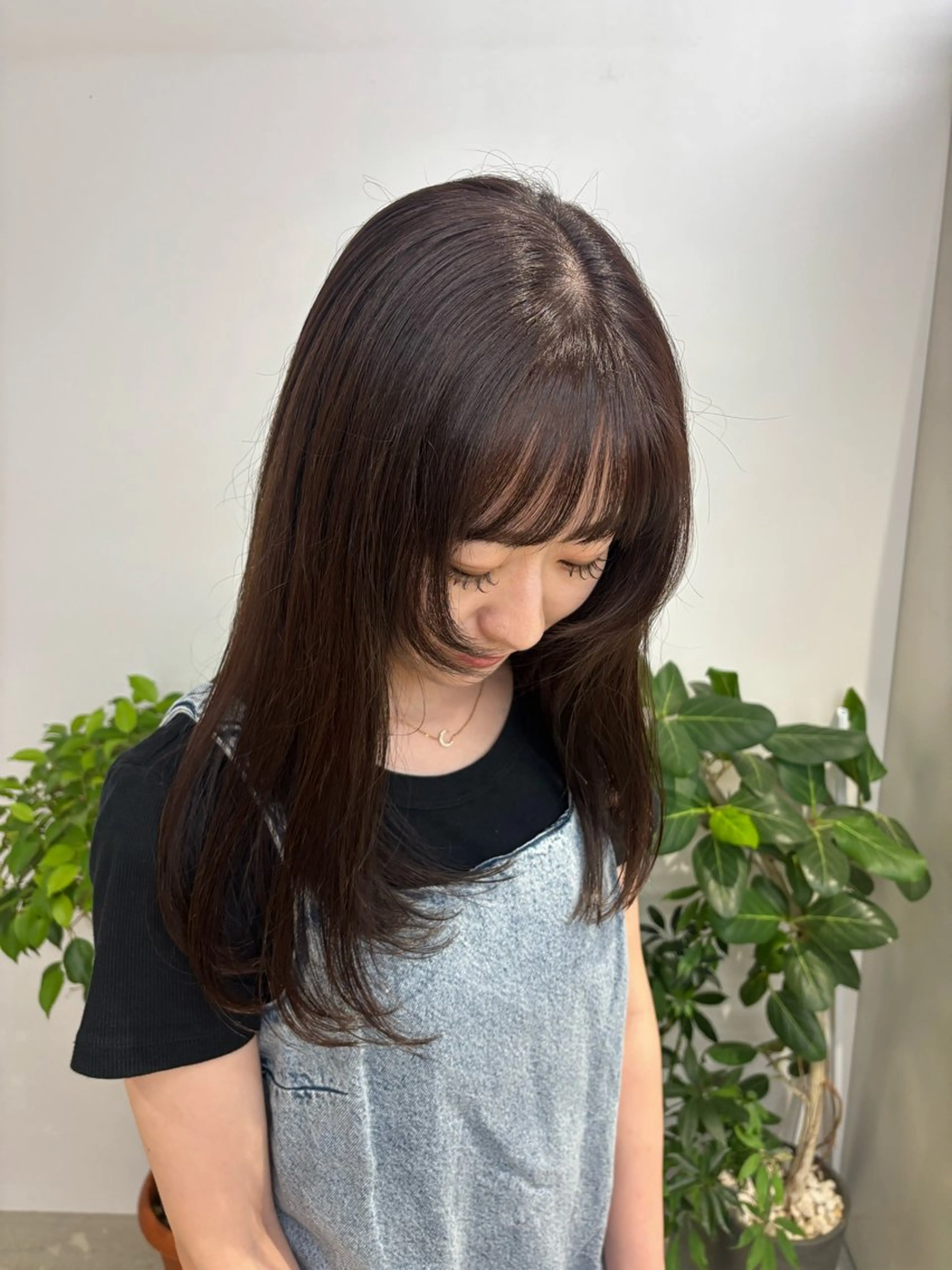 セミロング ヘアカラー カラーモデル募集中 🪽naoのヘアスタイル