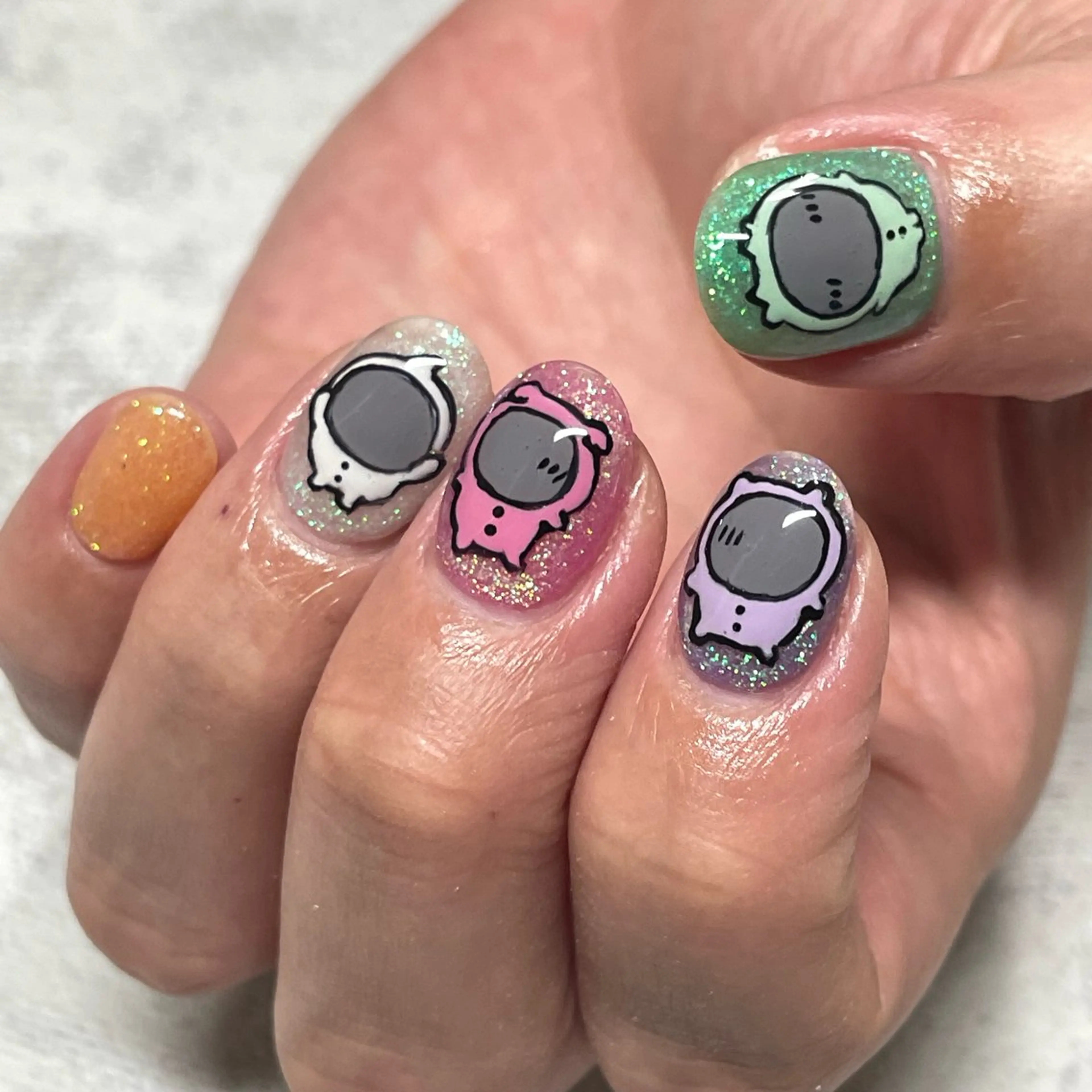ネイル アートネイル ハンドネイル フットネイル nailsalon SuMILEのネイルデザイン