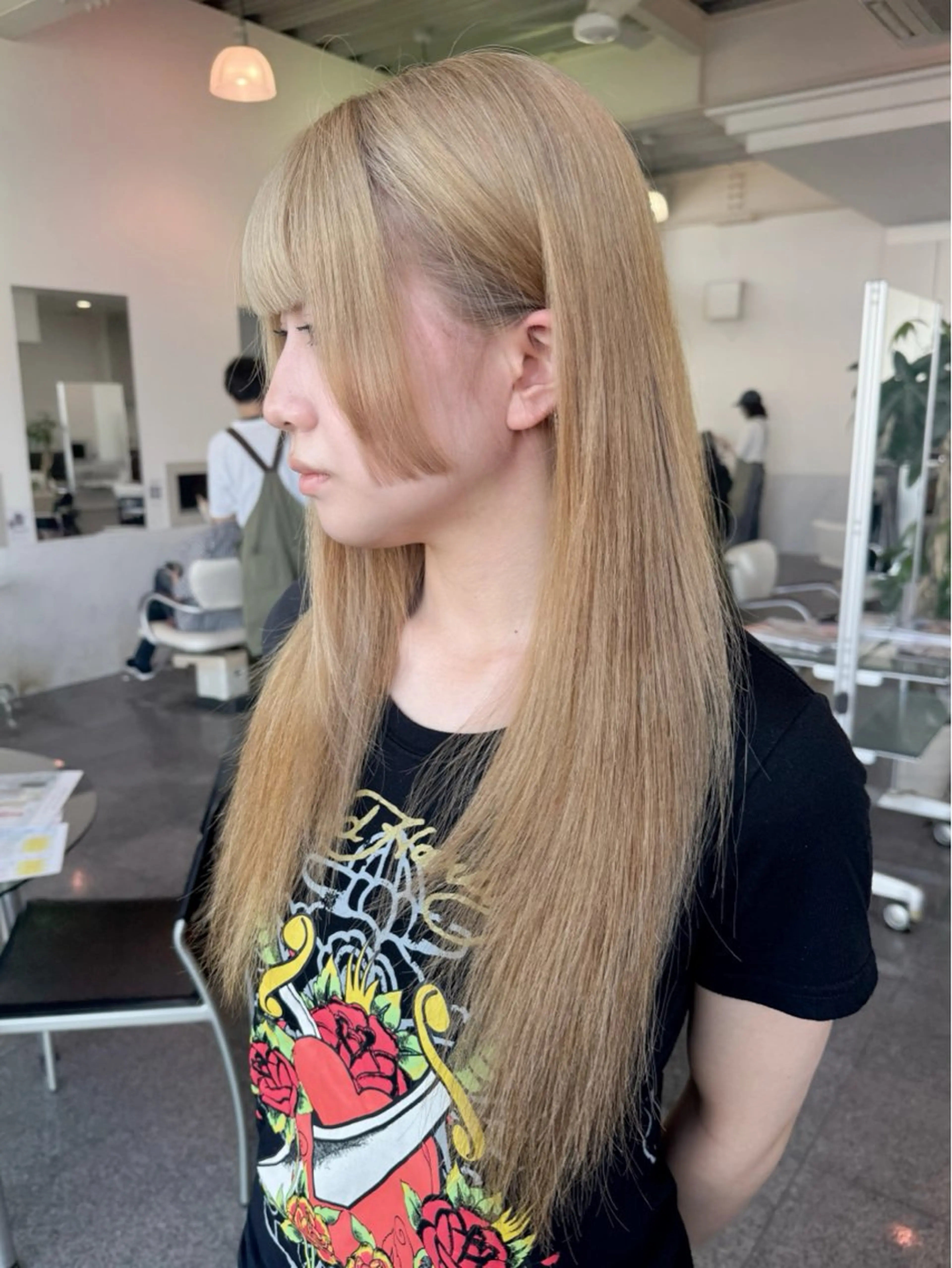 ロング カラー ブリーチ ヘアカラー トリートメント 🫧ヒシダアキ /taboo🫧のヘアスタイル