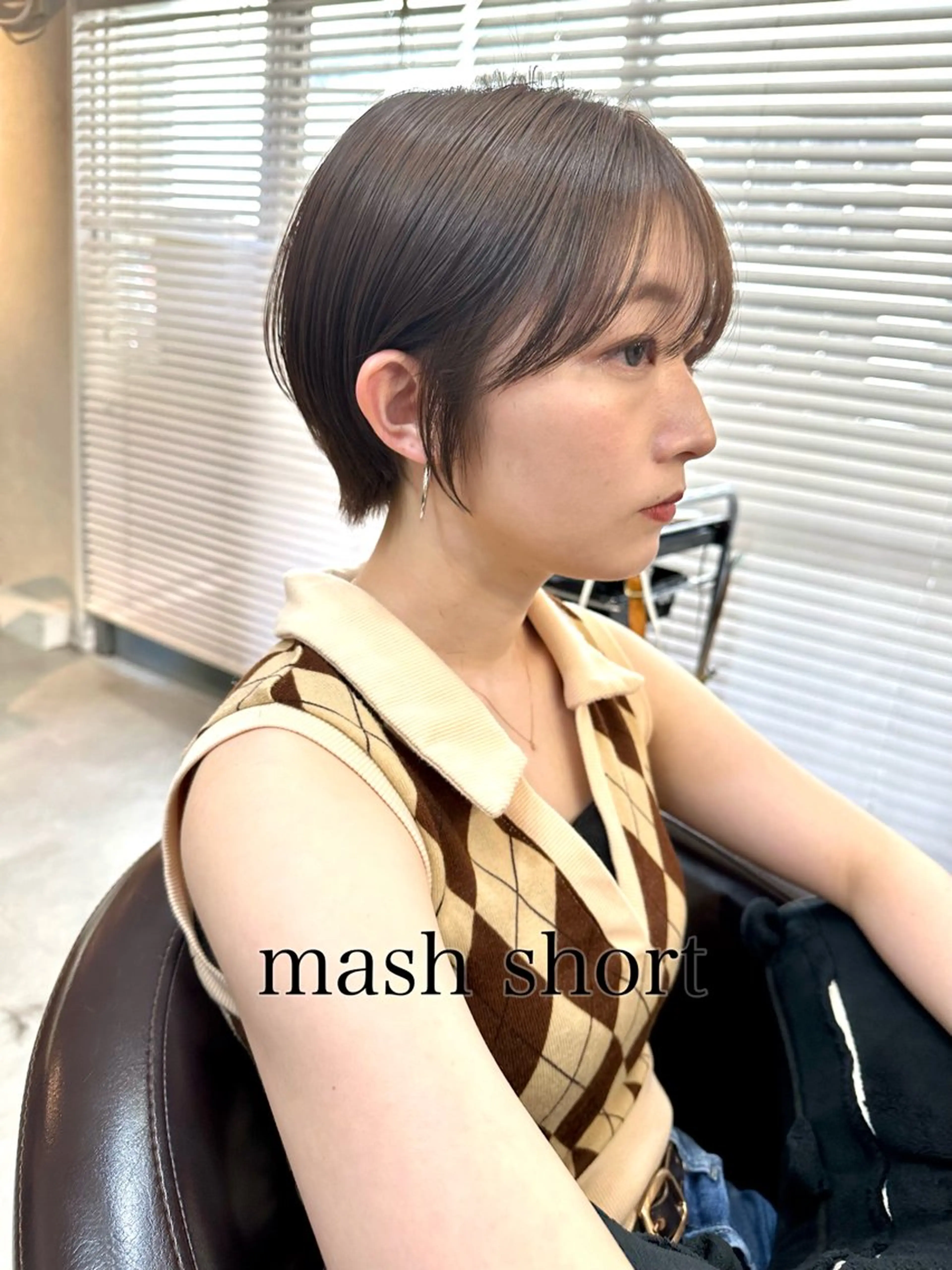 ショート カラー カット ヘアカラー トリートメント 🍃ショートヘア🍃 北林春樹のヘアスタイル