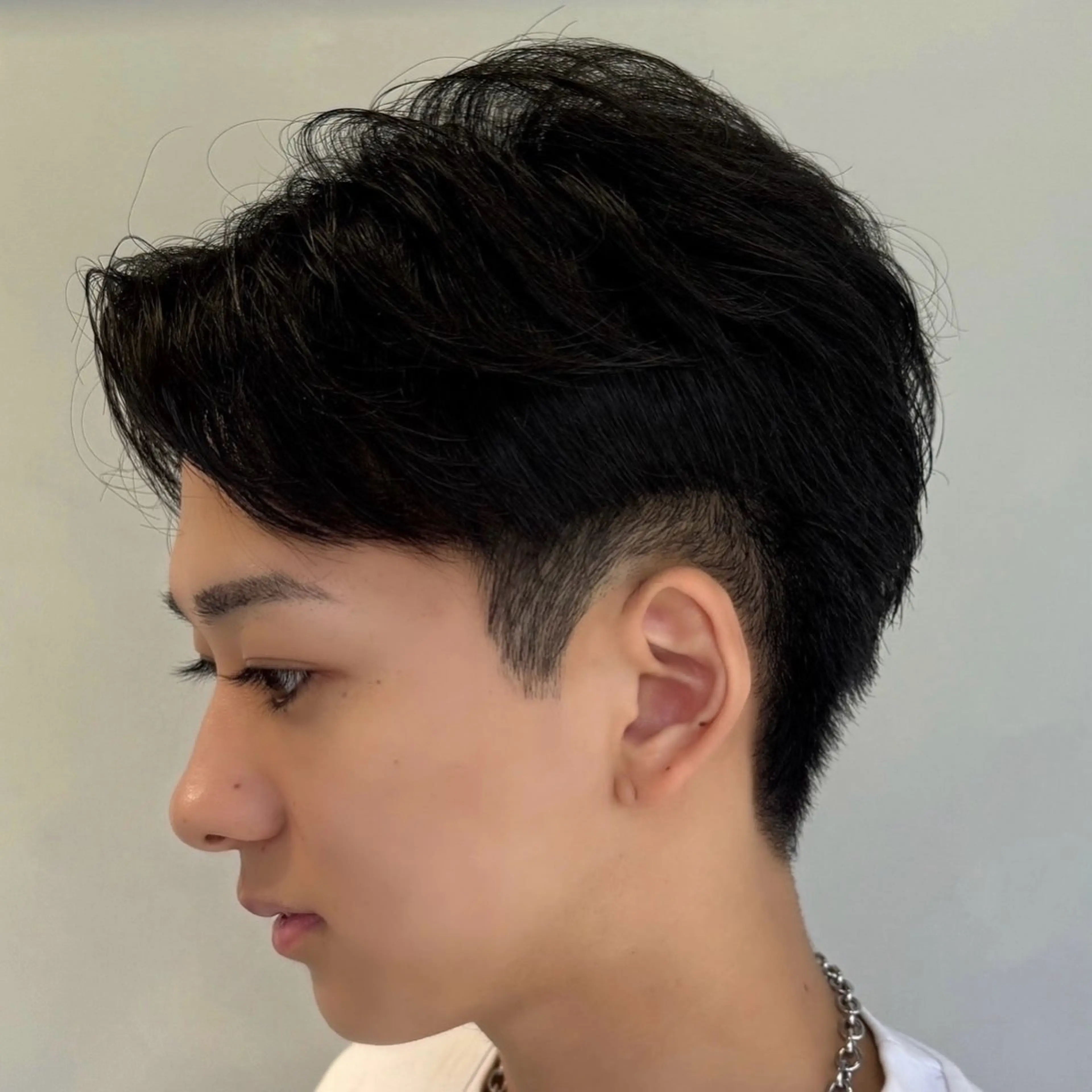 メンズ カット GO TODAY シェアサロン　原宿　Verno店所属・センターパート特化/ メンズカット/ヒロキのヘアスタイル