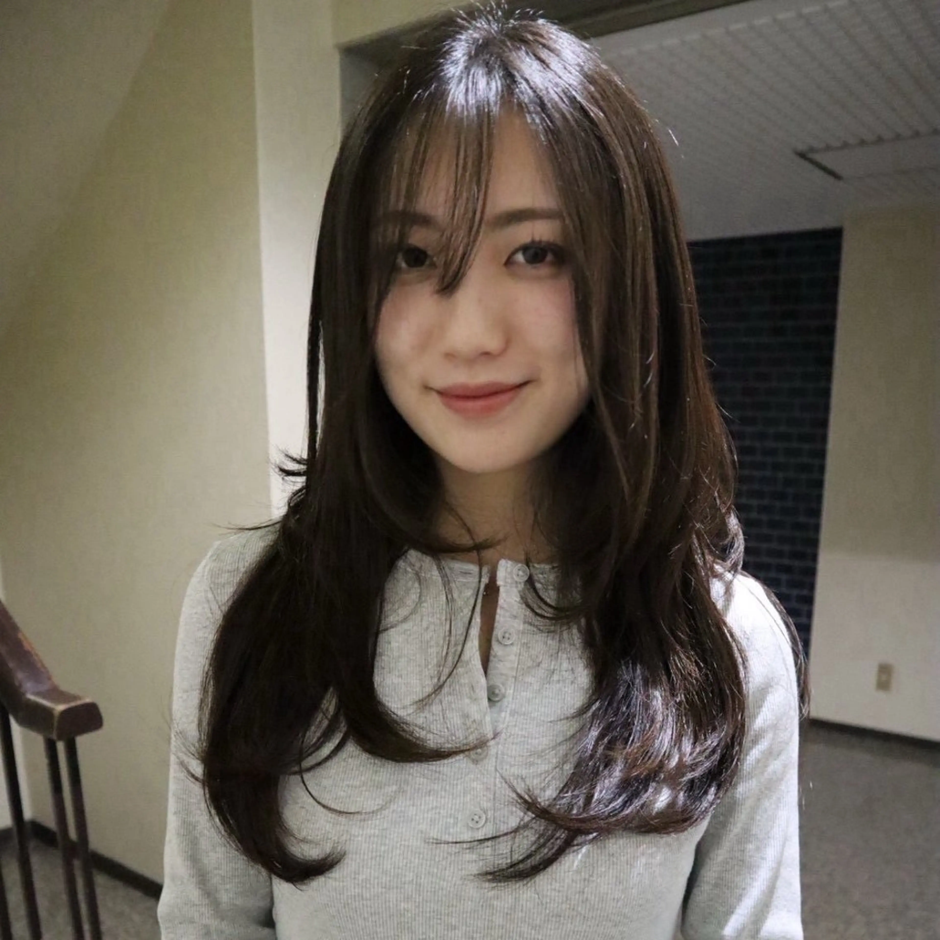 ロング 嬉野 暖のヘアスタイル