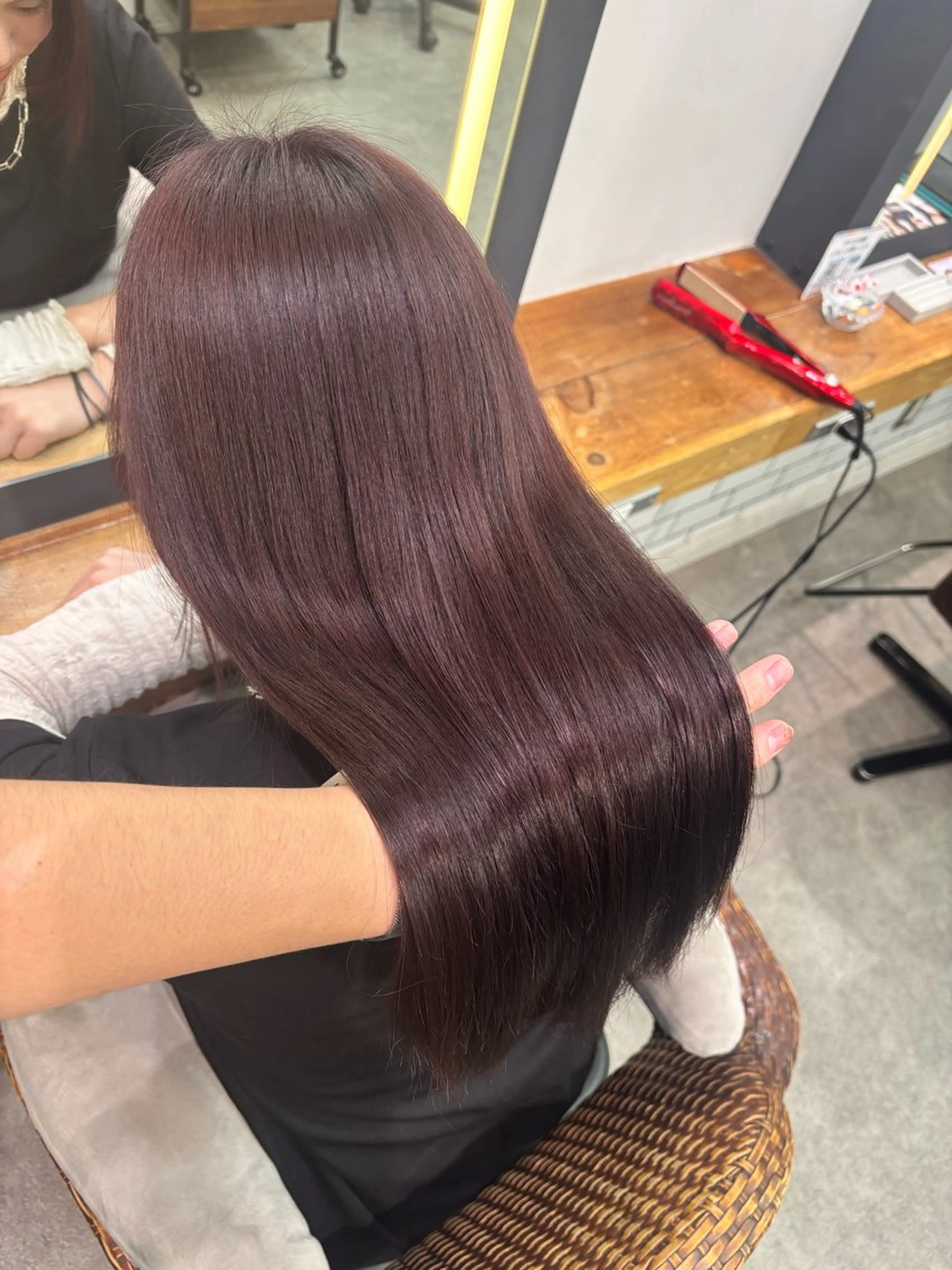 セミロング カラー ヘアカラー 似合う赤み消しカラー ＊こうき［恵比寿］のヘアスタイル