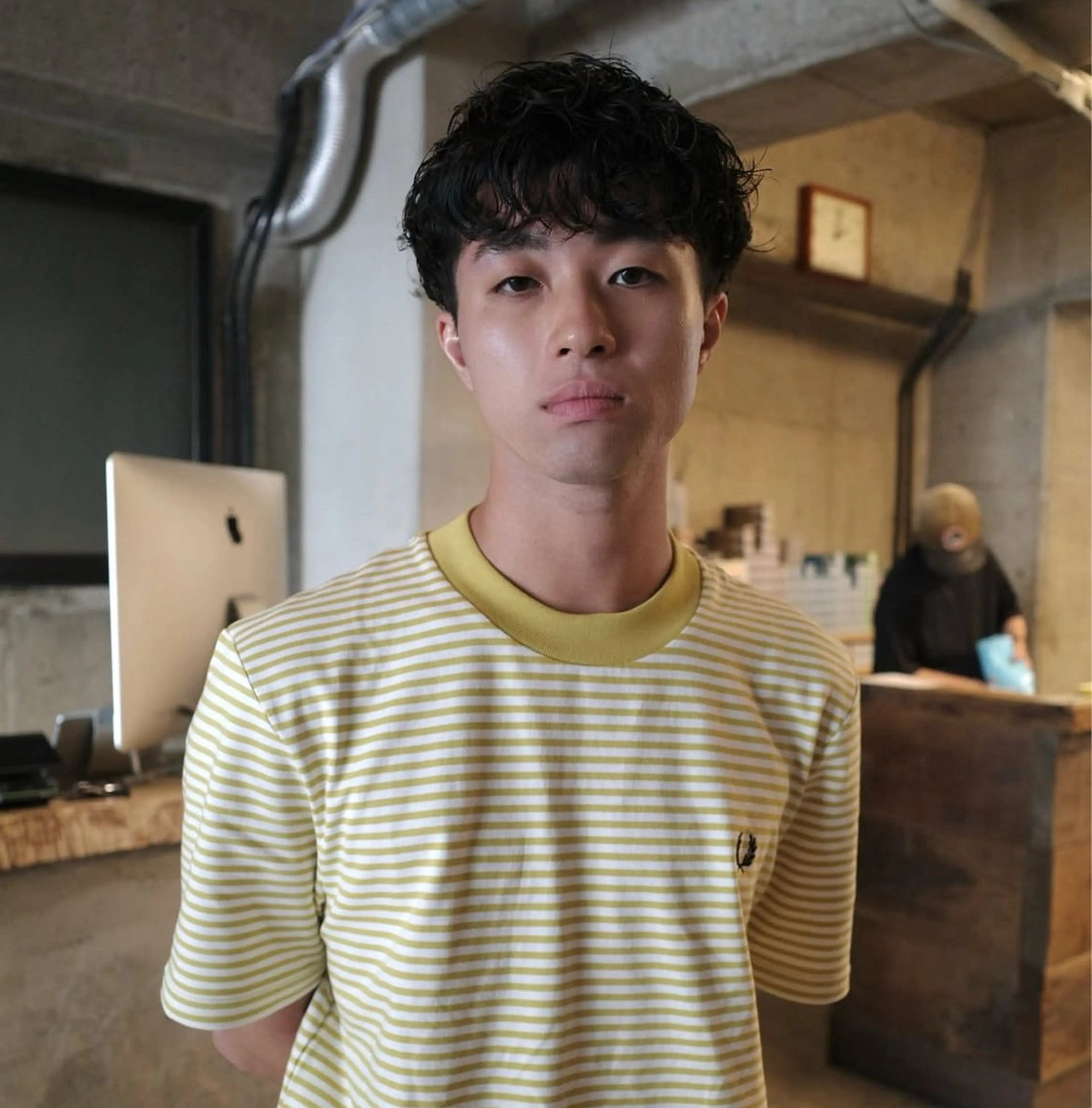 パーマ メンズ カット パーマ トリートメント BOTANIUM by Rr SALON 【ボタニウムバイアー ルサロン】所属・リクト/栄/矢場町/ ボブ/パーマ/艶髪のヘアスタイル