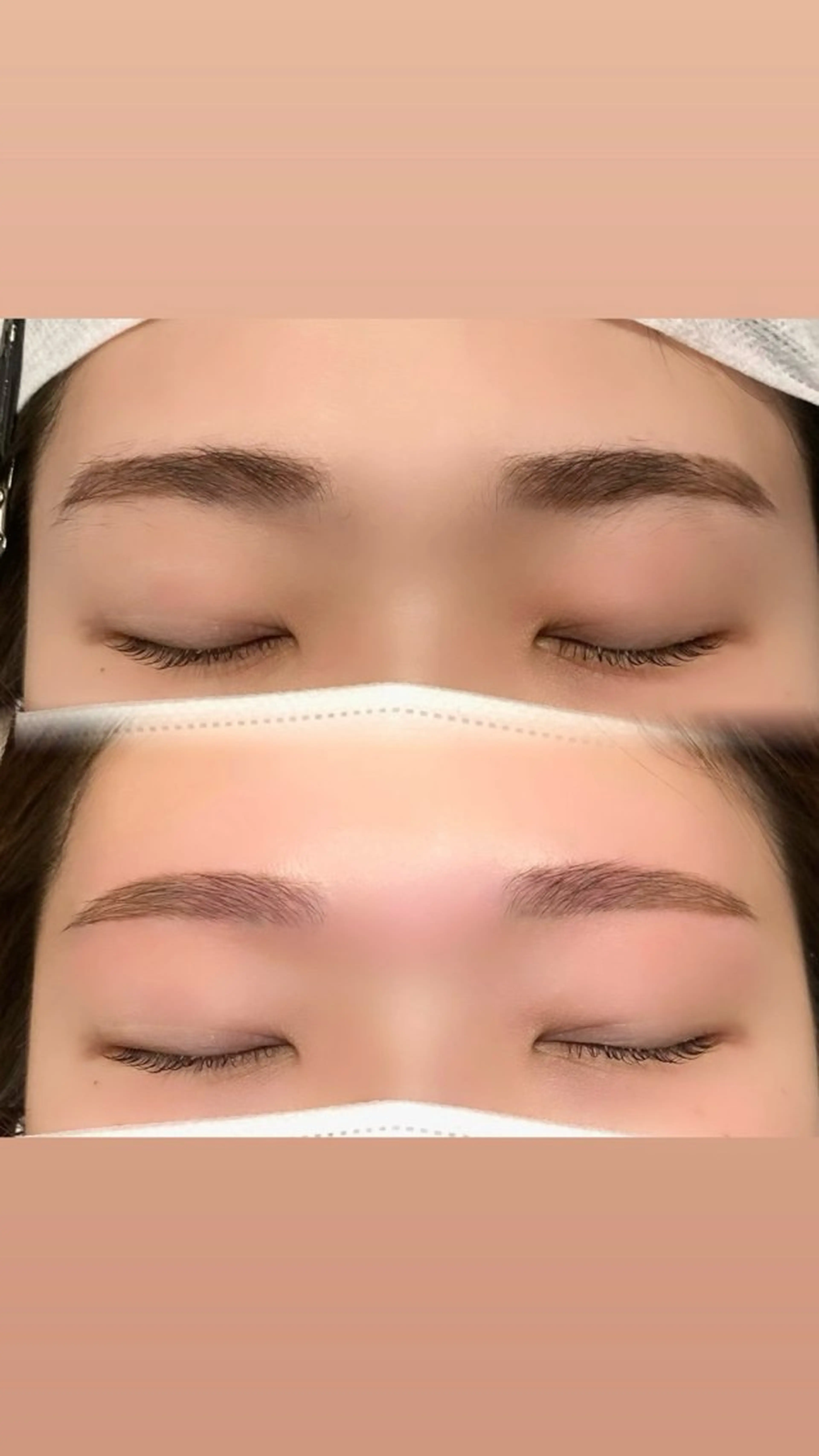 アイブロウ ワックス脱毛 ELRe MARIEのマツエク・マツパデザイン