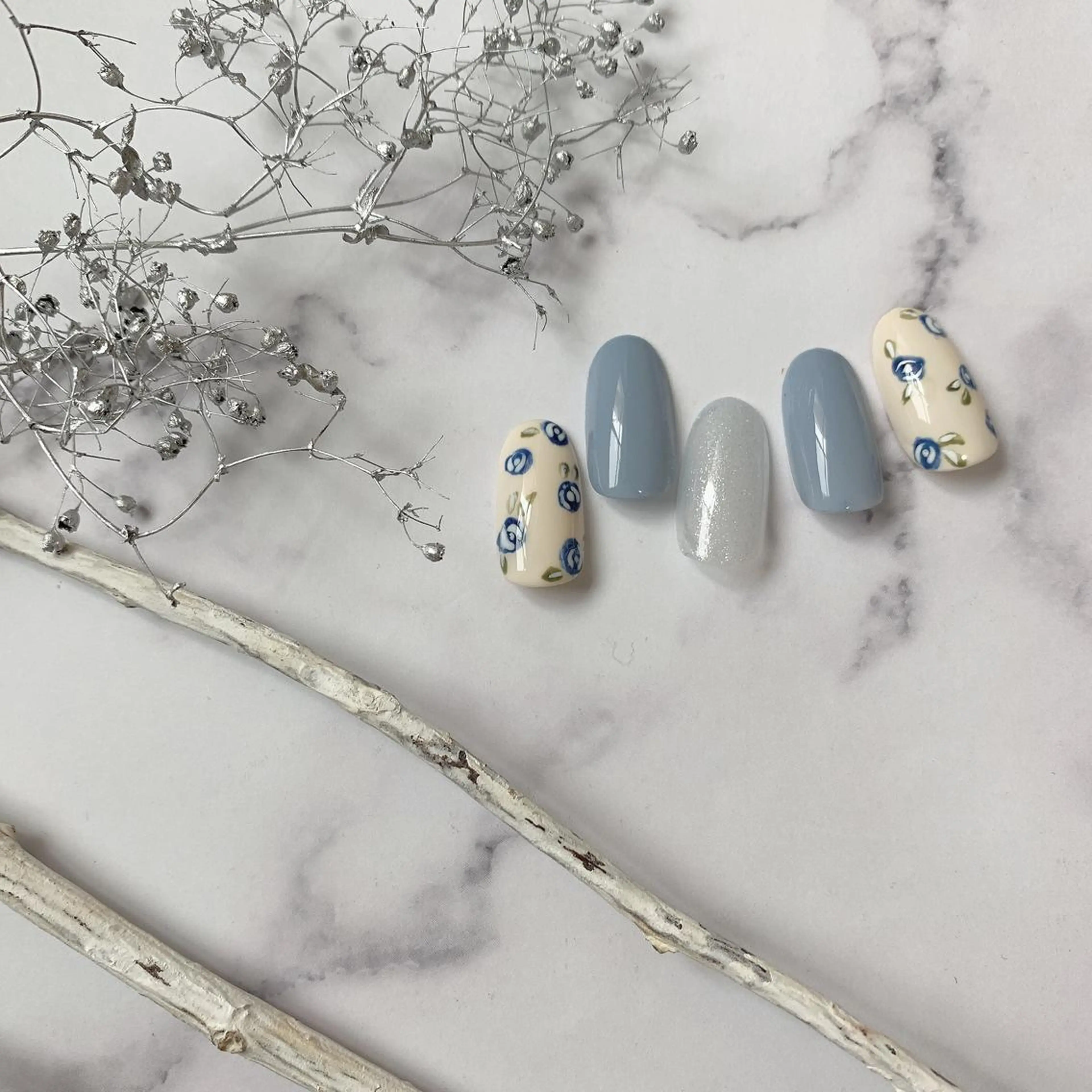 ネイル ハンドネイル 神戸駅ネイルサロン PE NAILSのネイルデザイン