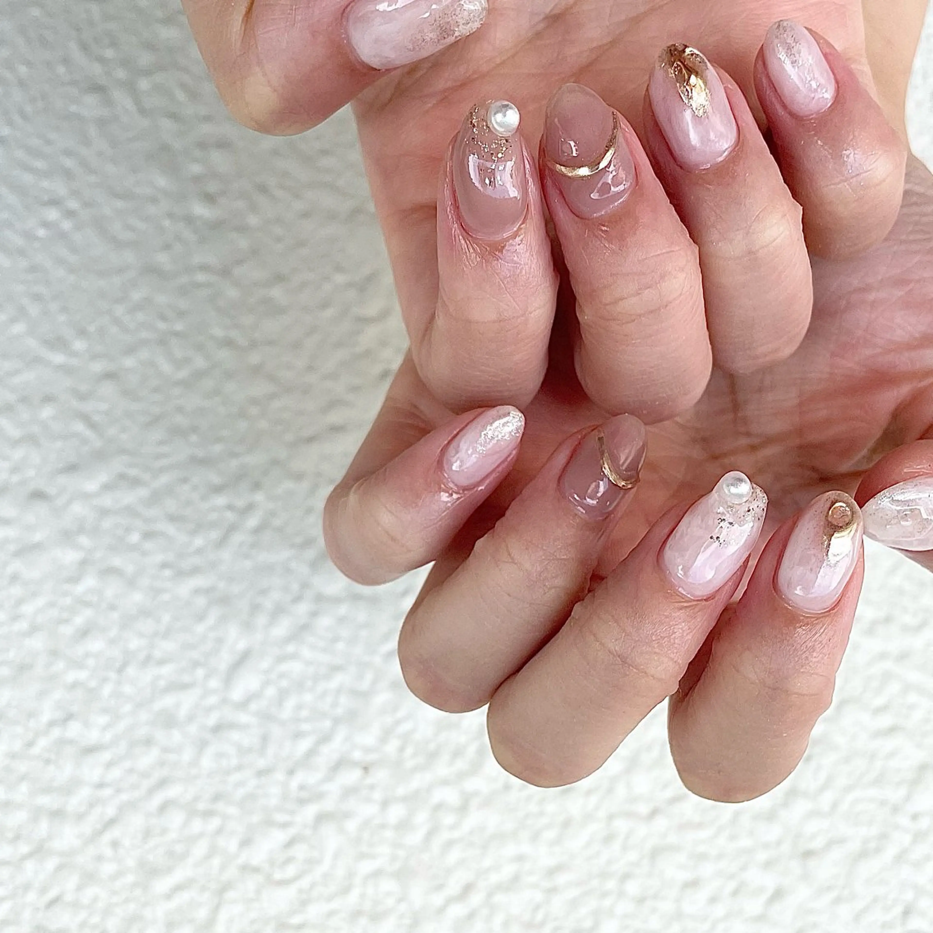 ネイル ニュアンスネイル nailsalon mionのネイルデザイン