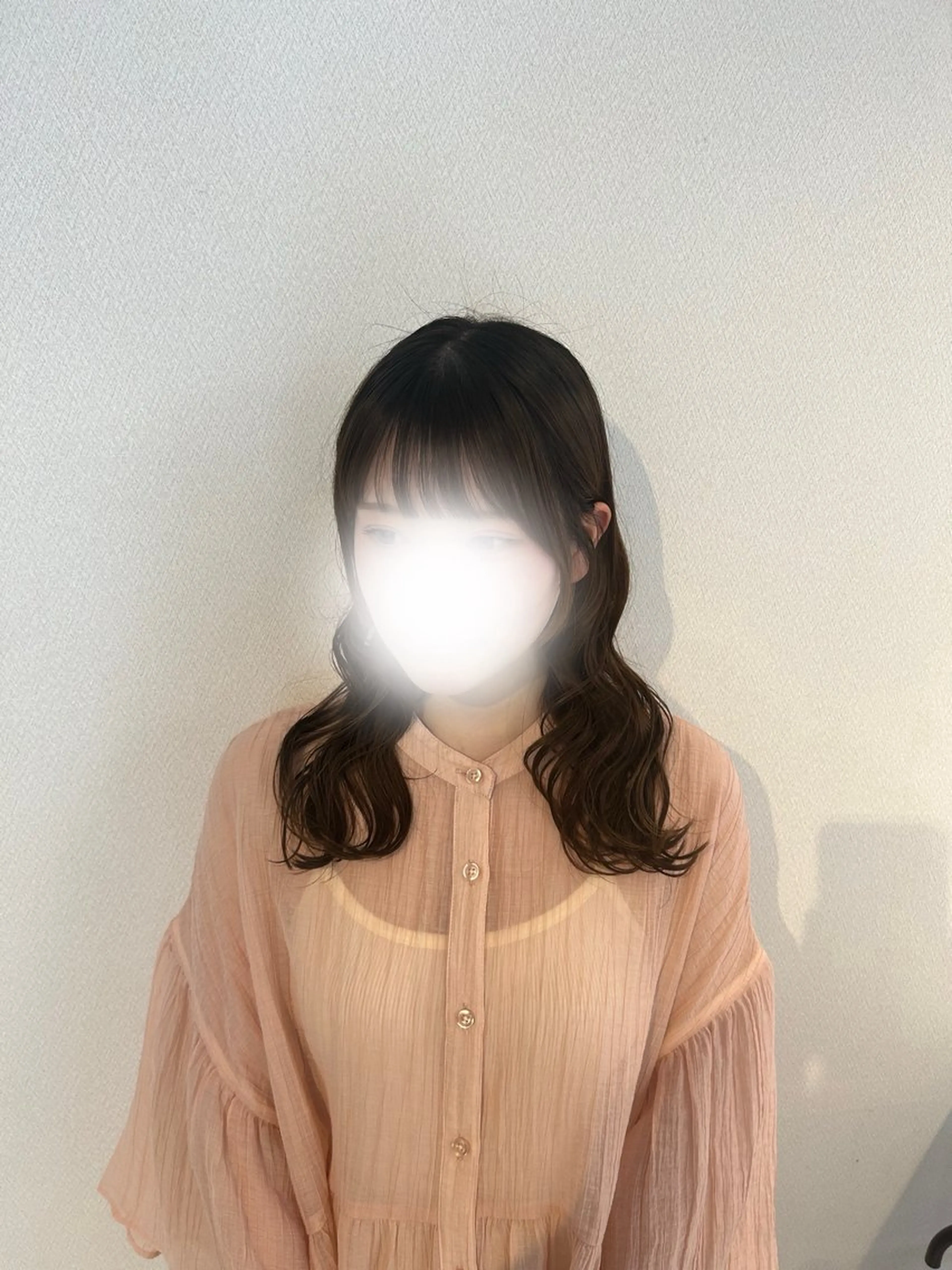 セミロング ヘアアレンジ ヒナリ/まつ毛パーマ 無料モデル募集中☆彡のマツエク・マツパデザイン