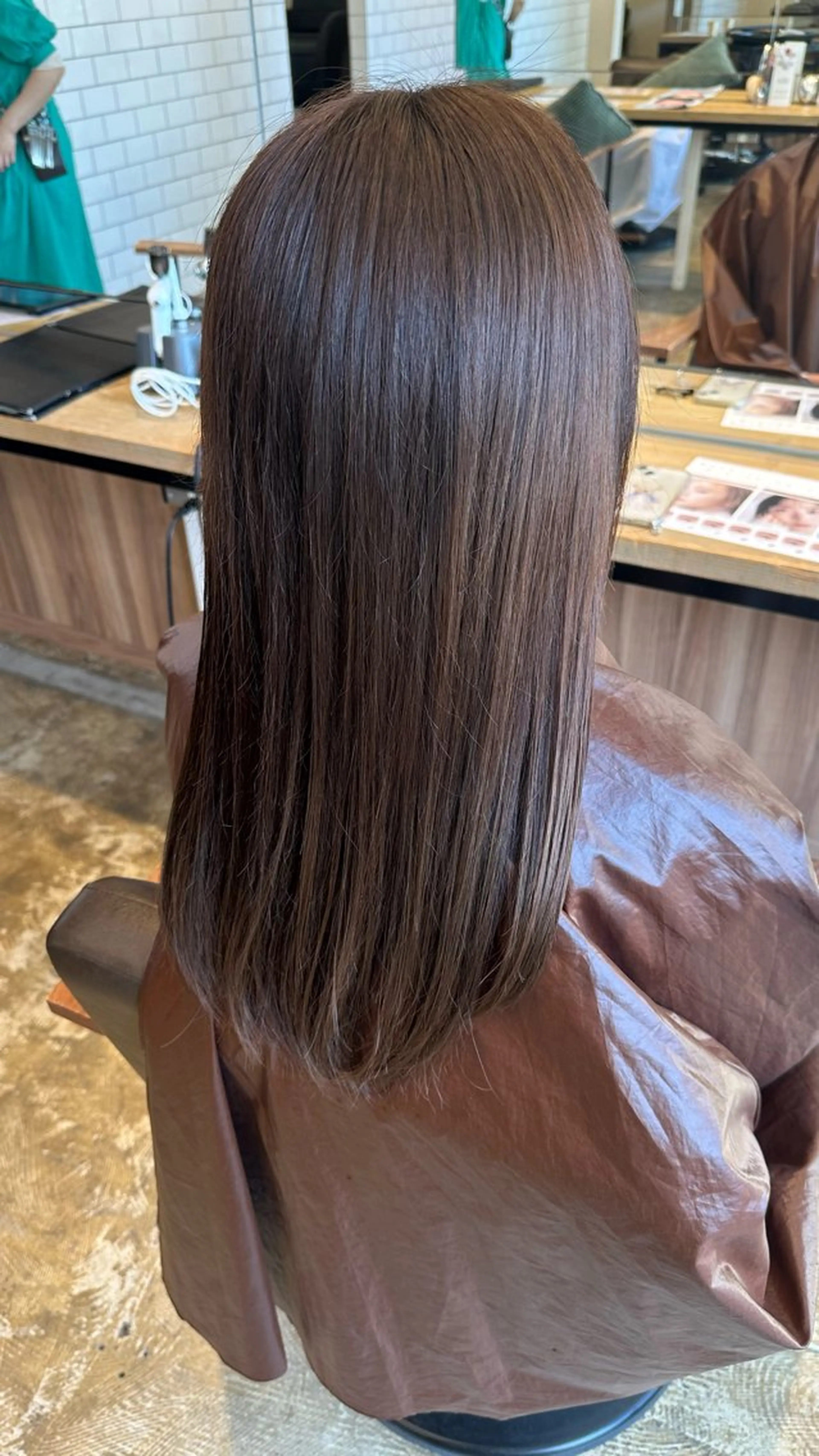 カラー 北川 ななのヘアスタイル