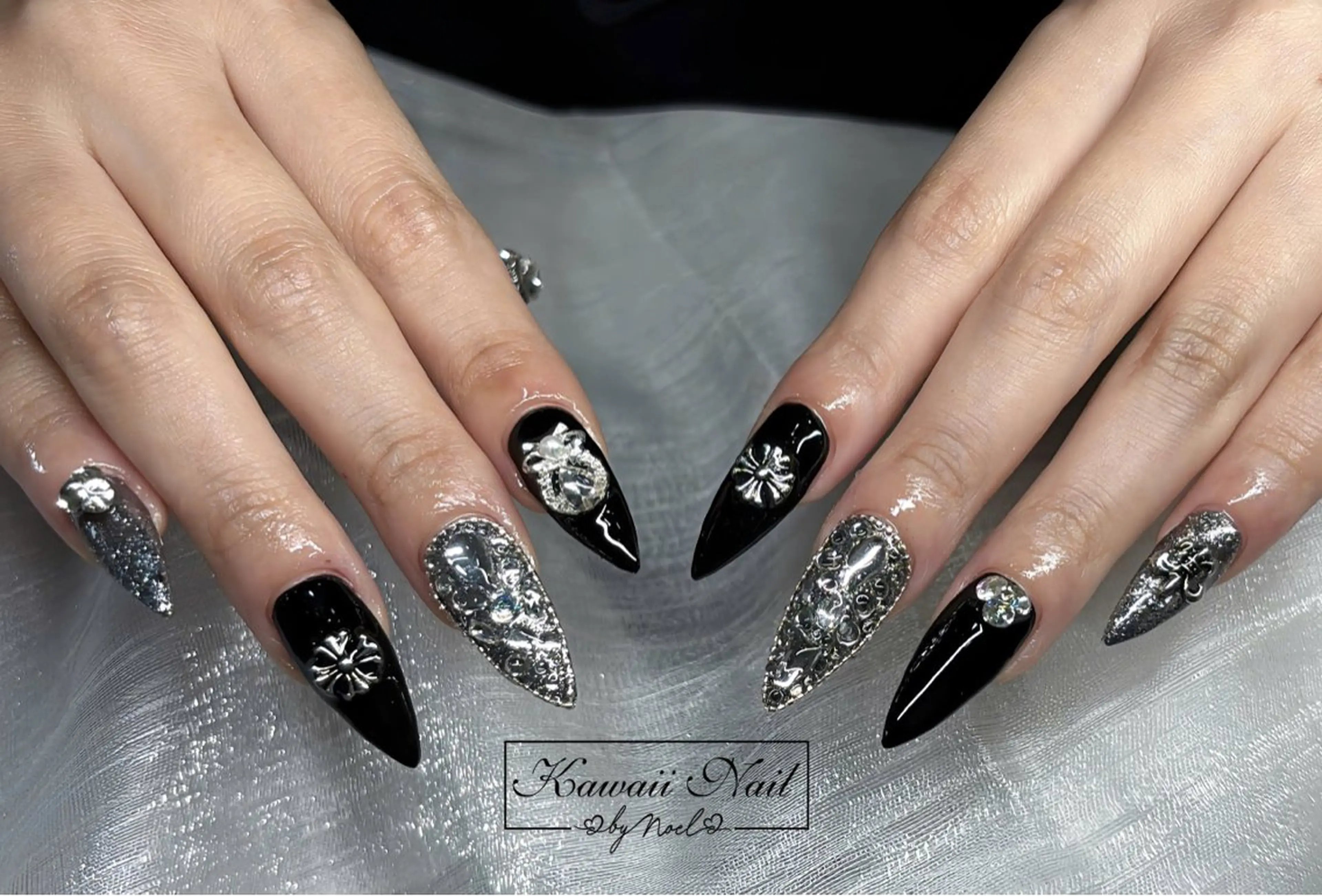 ネイル アートネイル フットネイル フレンチネイル ジェルネイル 韓国ネイル Kawaii Nail Salon所属・YURI NAIL NARITAのネイルデザイン