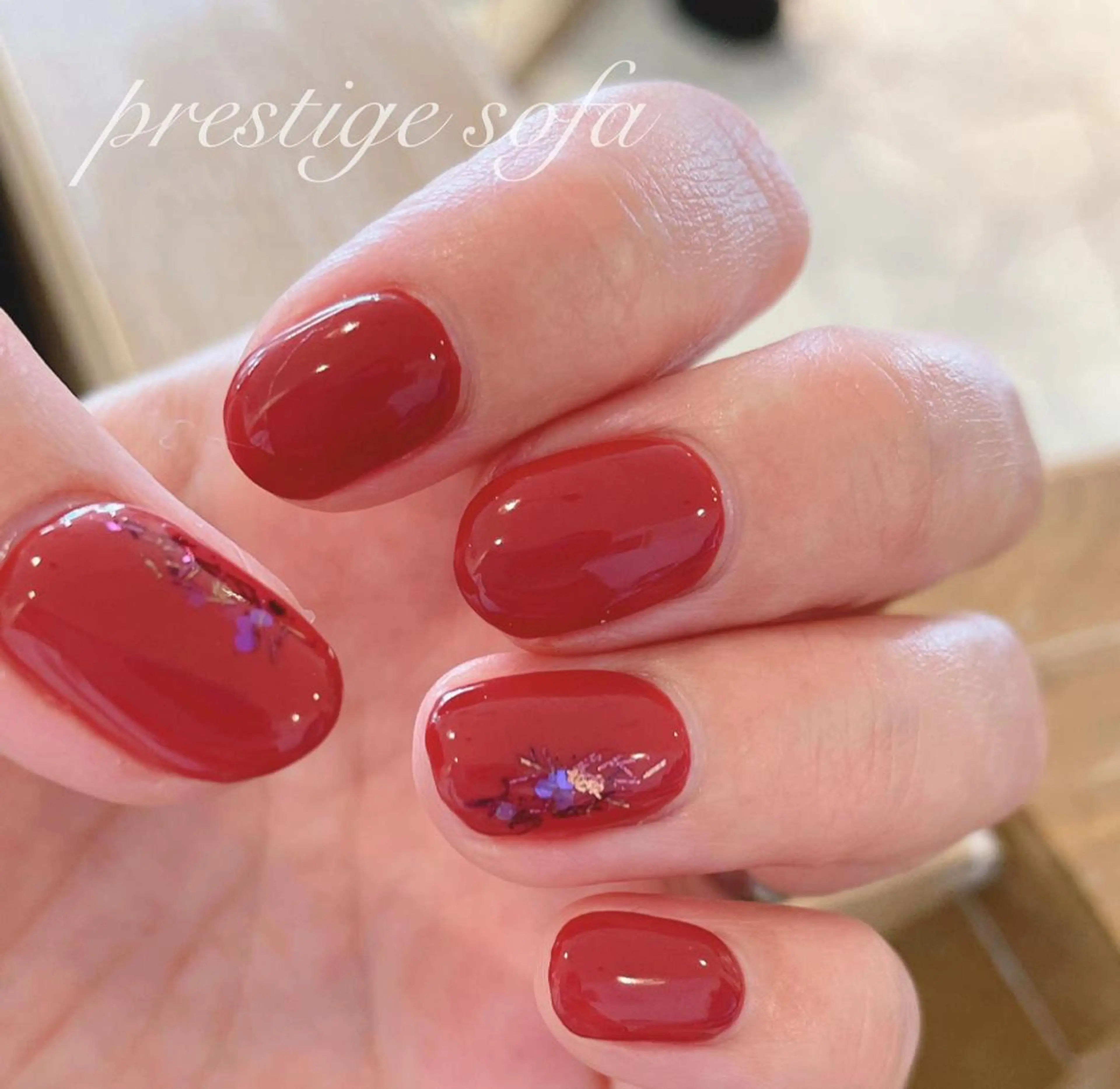 ネイル マツエク・マツパ まつげパーマ ボリュームラッシュ ジェルネイル ラメ(グリッター) ニュアンスネイル 髙橋 敦子のネイルデザイン