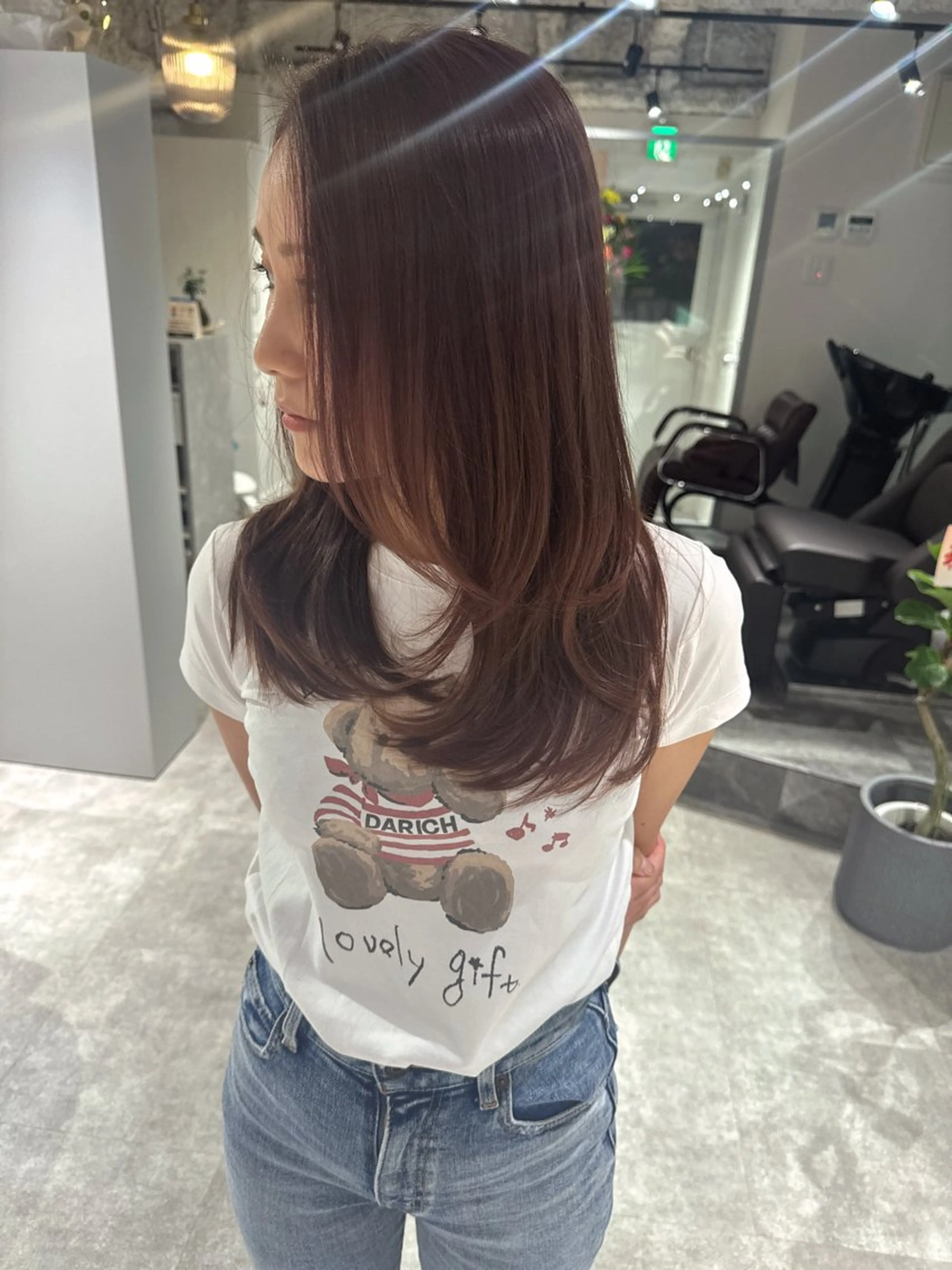 ロング カラー ハイライトカラー インナーカラー ハイライト 髪質改善 レイヤーカット カット トリートメント reverie【レヴリー】所属・夜23時まで予約🉑 reverieあきらのその他イメージ