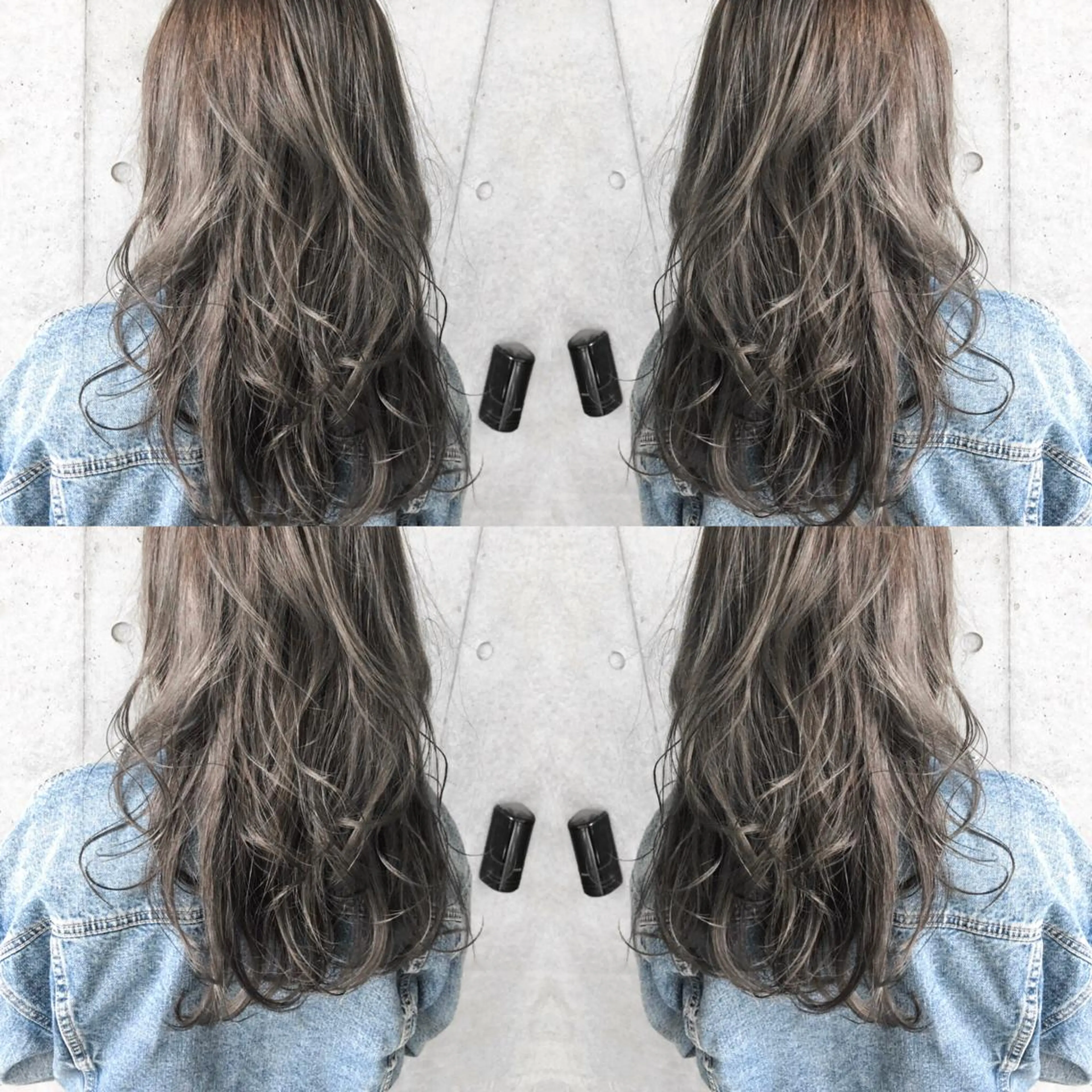 セミロング カラー 立川、北口.ans 黒木 和大のヘアスタイル