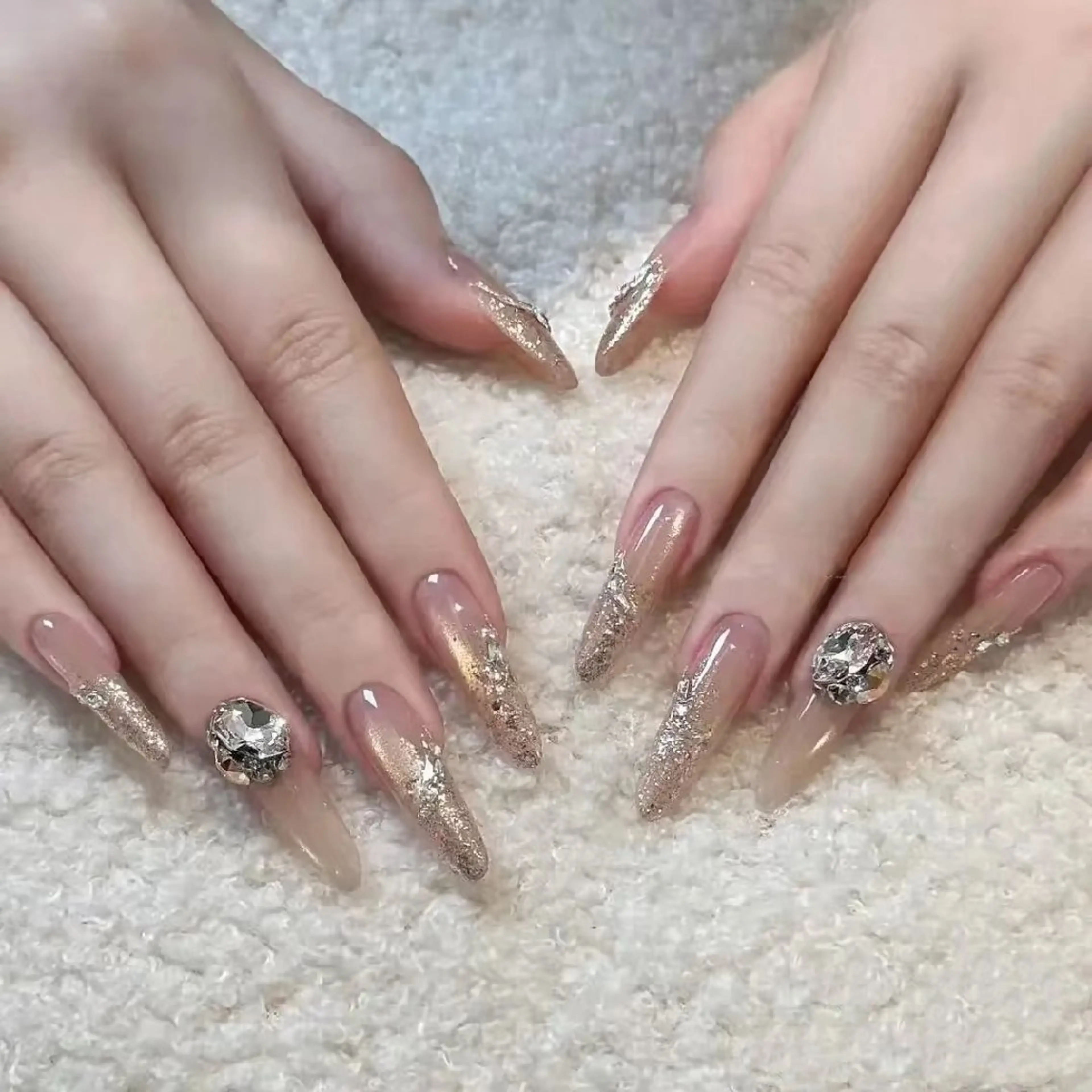 ネイル ハンドネイル ハンドケア Hana Bloom Nail💗YUIのネイルデザイン
