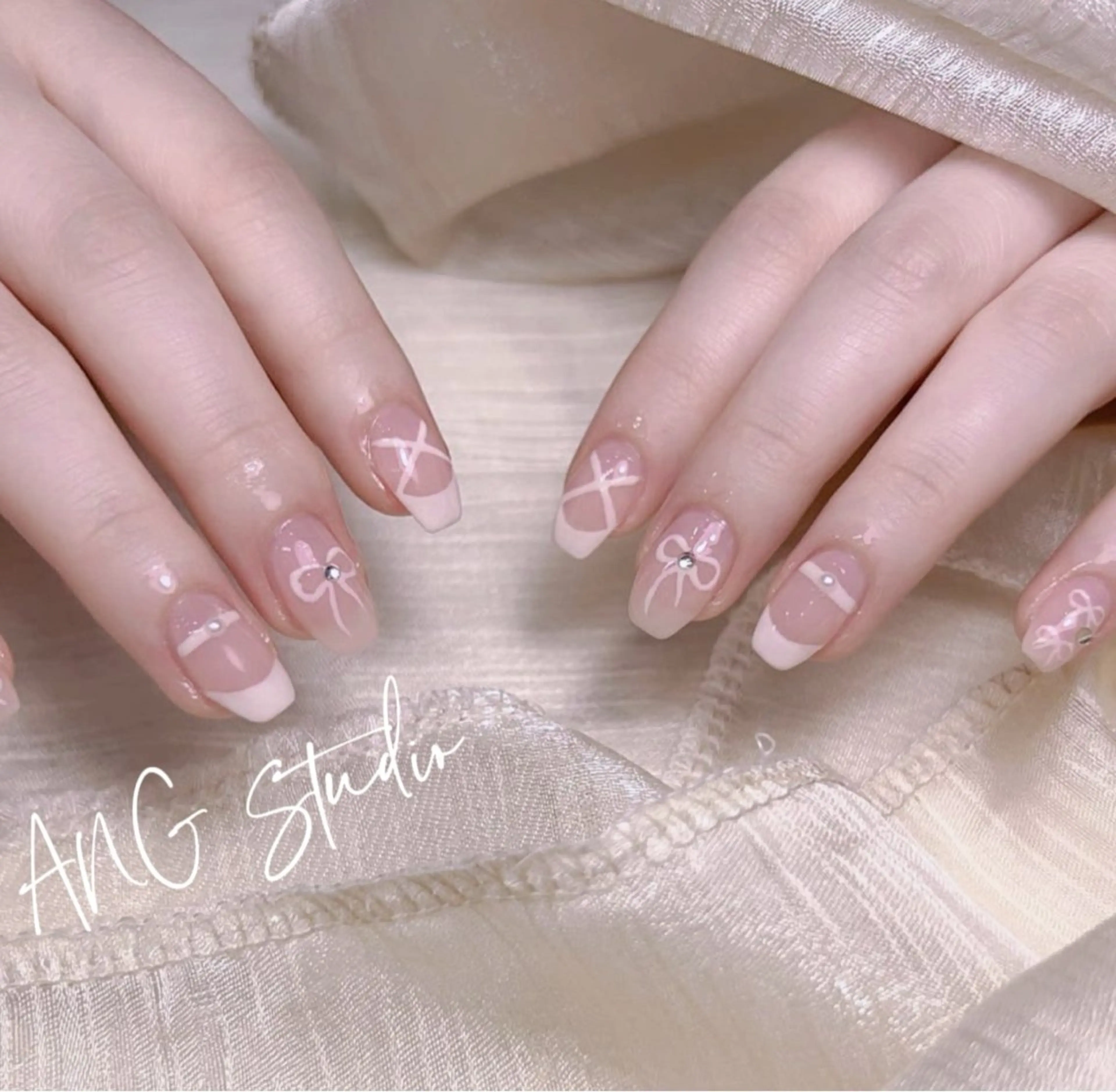 ネイル ハンドネイル ハンドケア ANG Studioのネイルデザイン